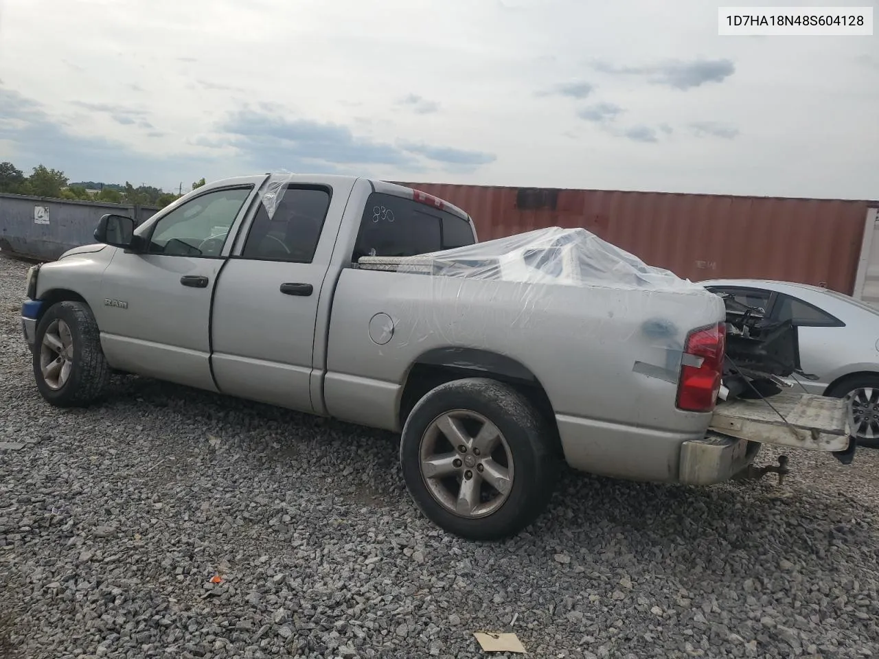 2008 Dodge Ram 1500 St VIN: 1D7HA18N48S604128 Lot: 71093034