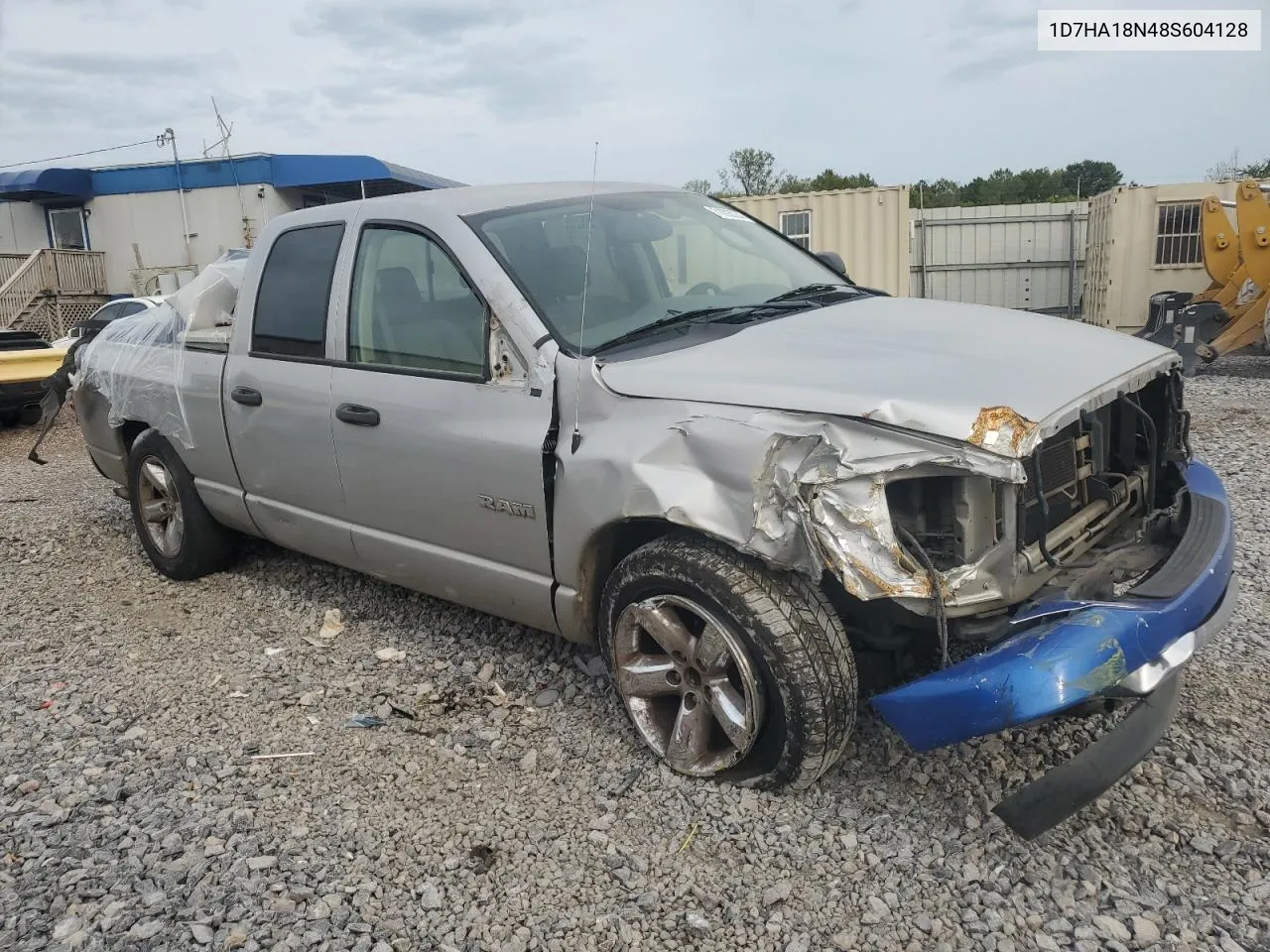 2008 Dodge Ram 1500 St VIN: 1D7HA18N48S604128 Lot: 71093034