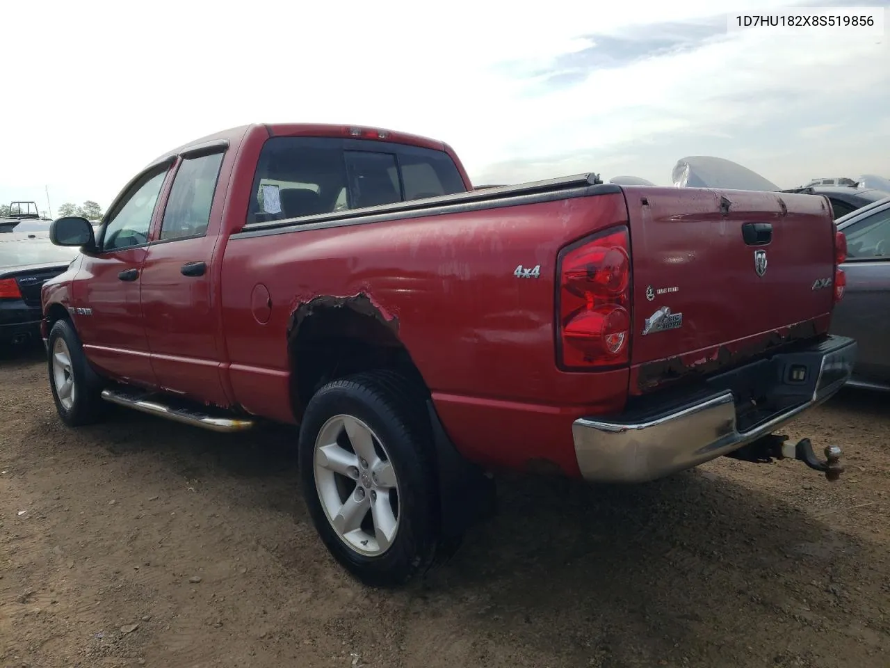 2008 Dodge Ram 1500 St VIN: 1D7HU182X8S519856 Lot: 71287514