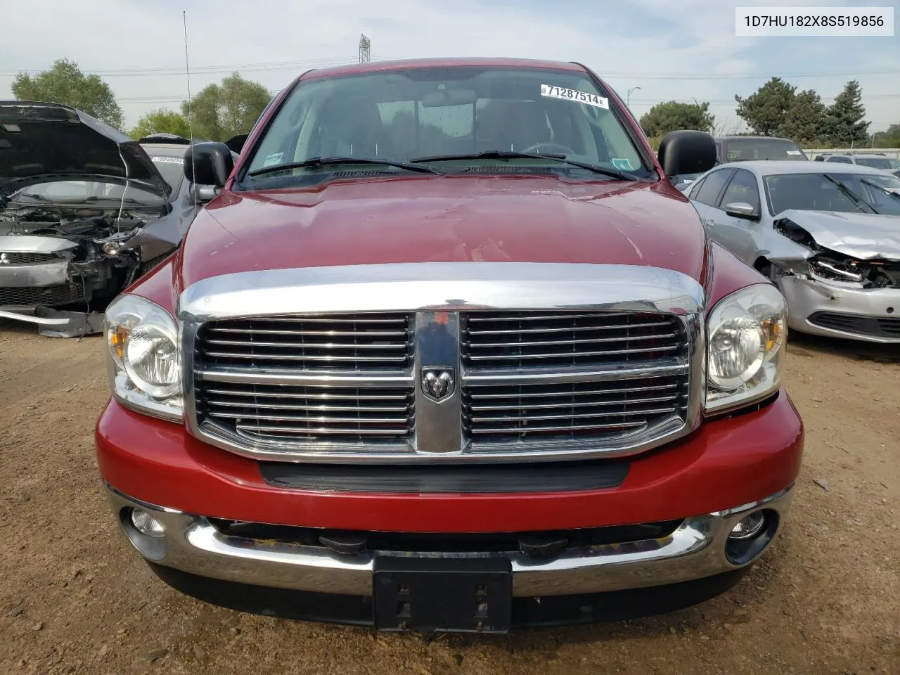 2008 Dodge Ram 1500 St VIN: 1D7HU182X8S519856 Lot: 71287514