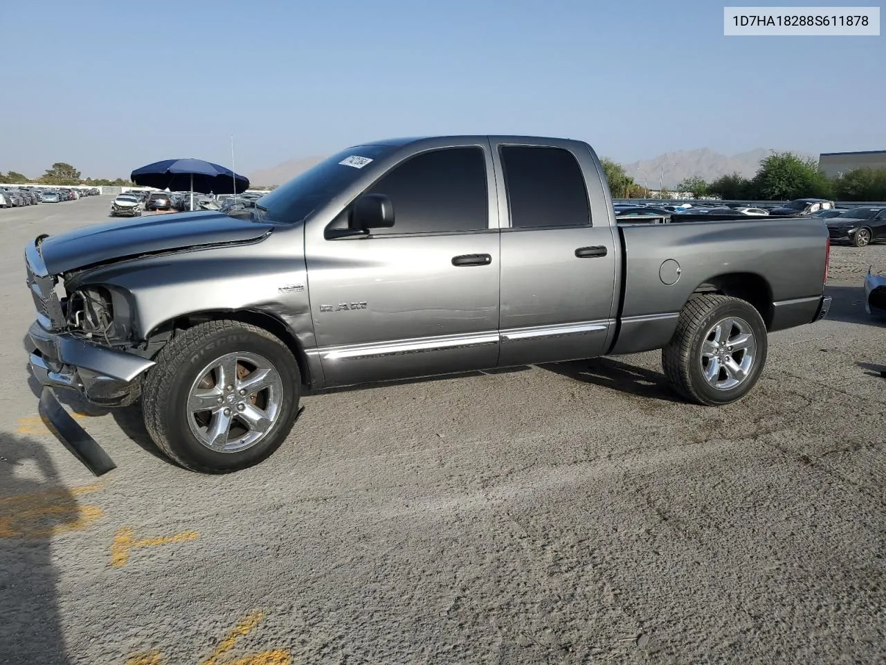 2008 Dodge Ram 1500 St VIN: 1D7HA18288S611878 Lot: 71421364