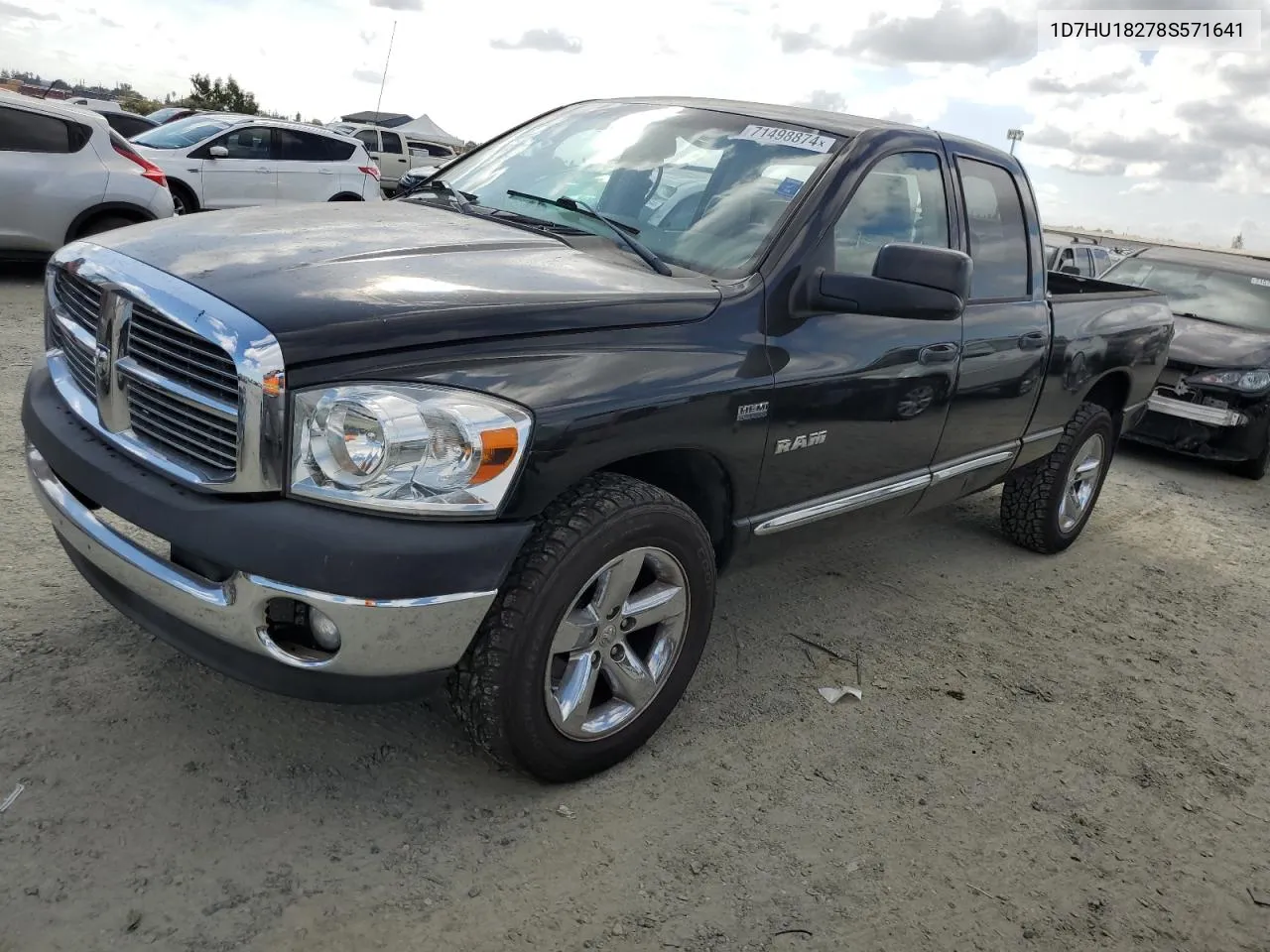 2008 Dodge Ram 1500 St VIN: 1D7HU18278S571641 Lot: 71498874