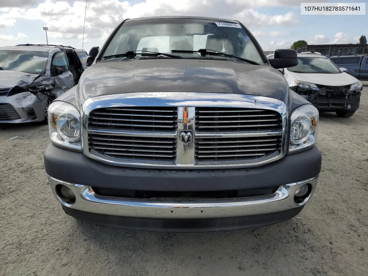 2008 Dodge Ram 1500 St VIN: 1D7HU18278S571641 Lot: 71498874