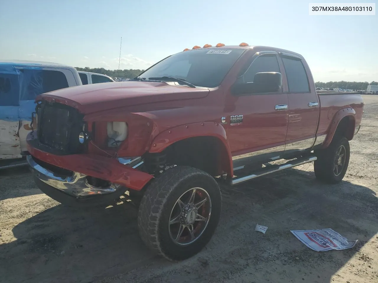 2008 Dodge Ram 3500 St VIN: 3D7MX38A48G103110 Lot: 71582914