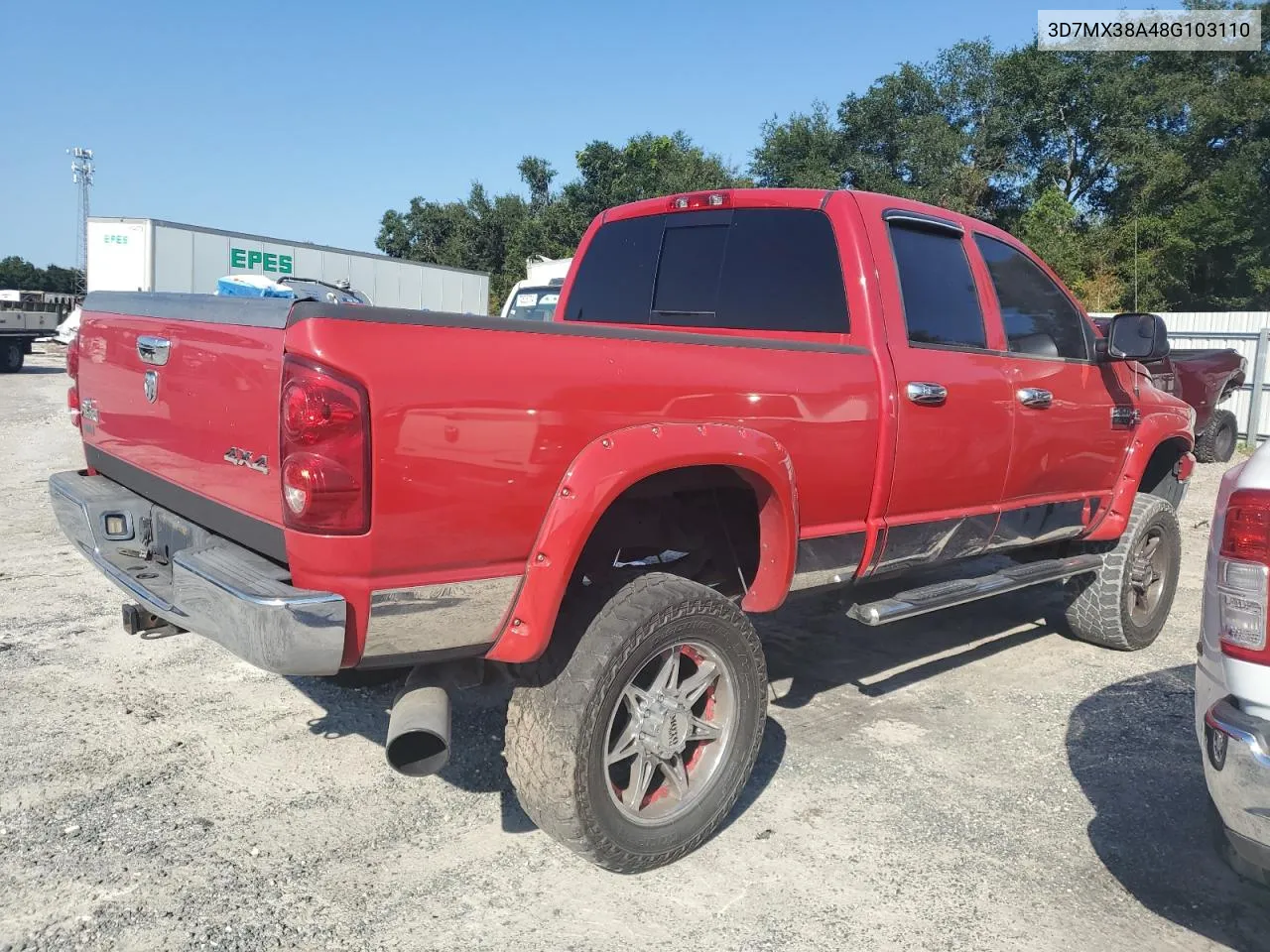 2008 Dodge Ram 3500 St VIN: 3D7MX38A48G103110 Lot: 71582914