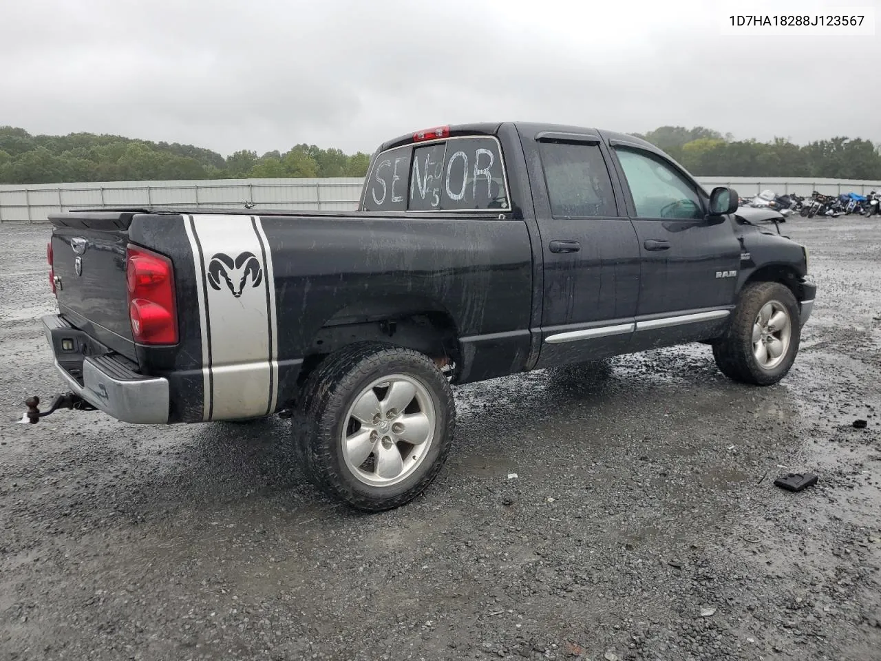 2008 Dodge Ram 1500 St VIN: 1D7HA18288J123567 Lot: 71727724