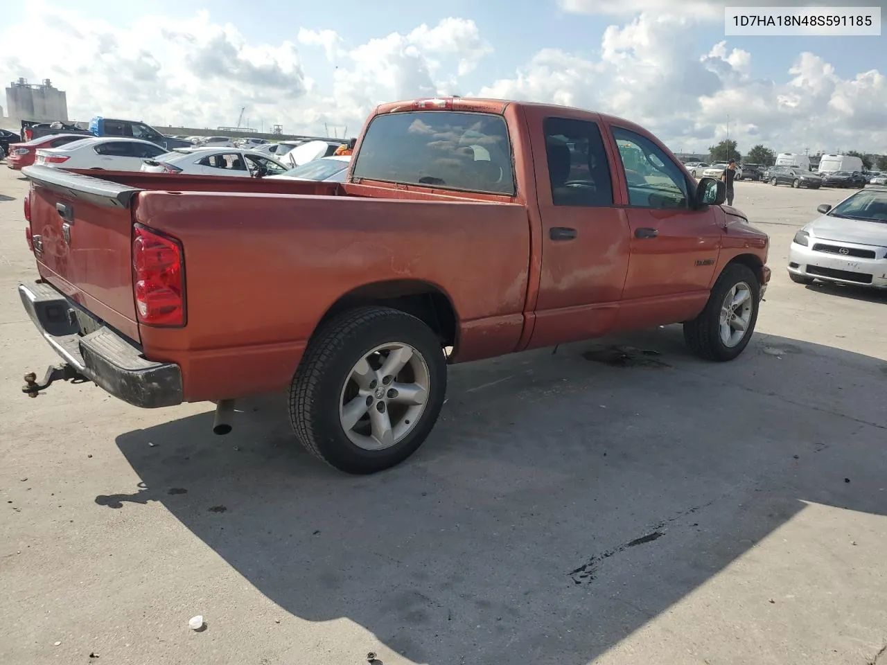 2008 Dodge Ram 1500 St VIN: 1D7HA18N48S591185 Lot: 71769954