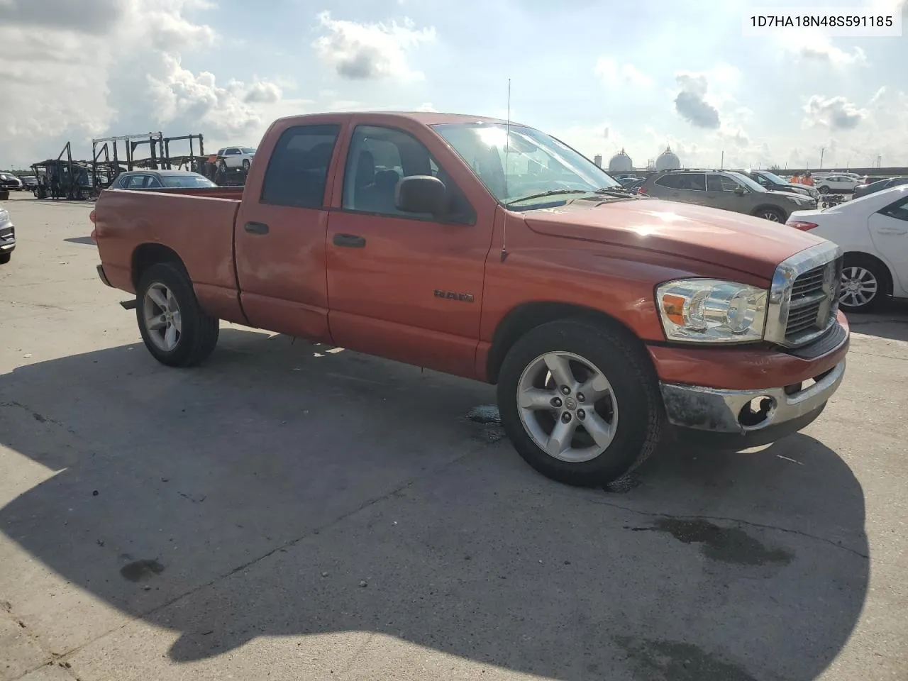 2008 Dodge Ram 1500 St VIN: 1D7HA18N48S591185 Lot: 71769954