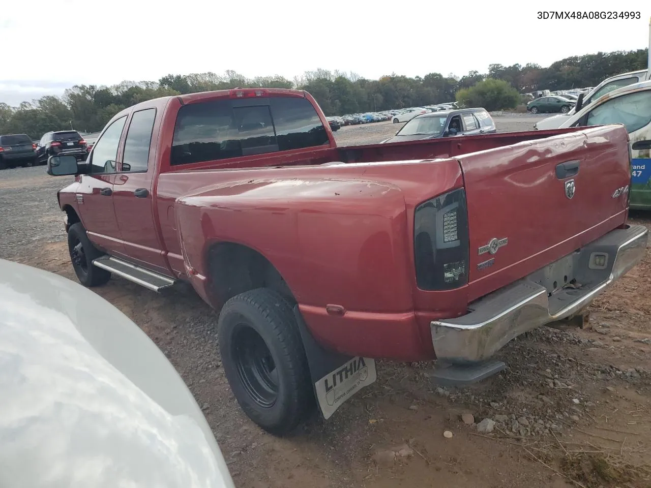 2008 Dodge Ram 3500 St VIN: 3D7MX48A08G234993 Lot: 71839064