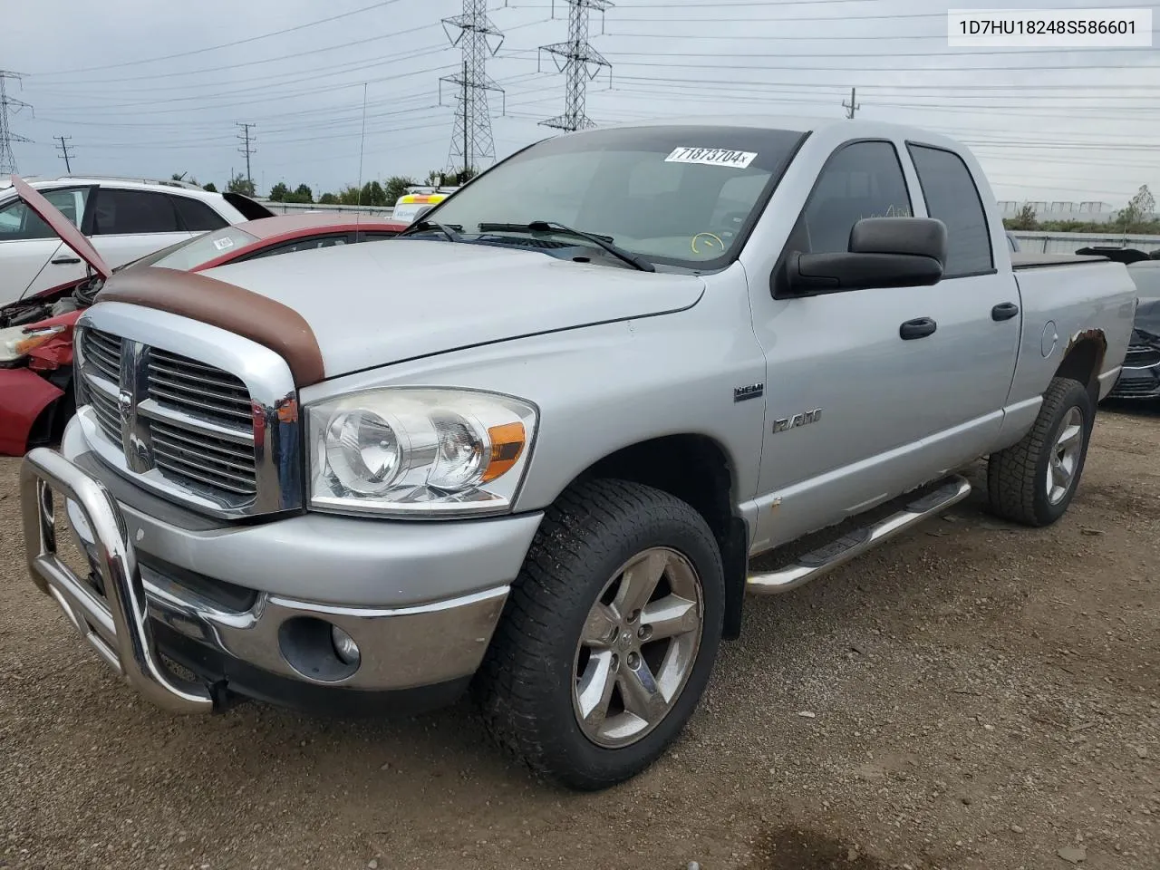 2008 Dodge Ram 1500 St VIN: 1D7HU18248S586601 Lot: 71873704