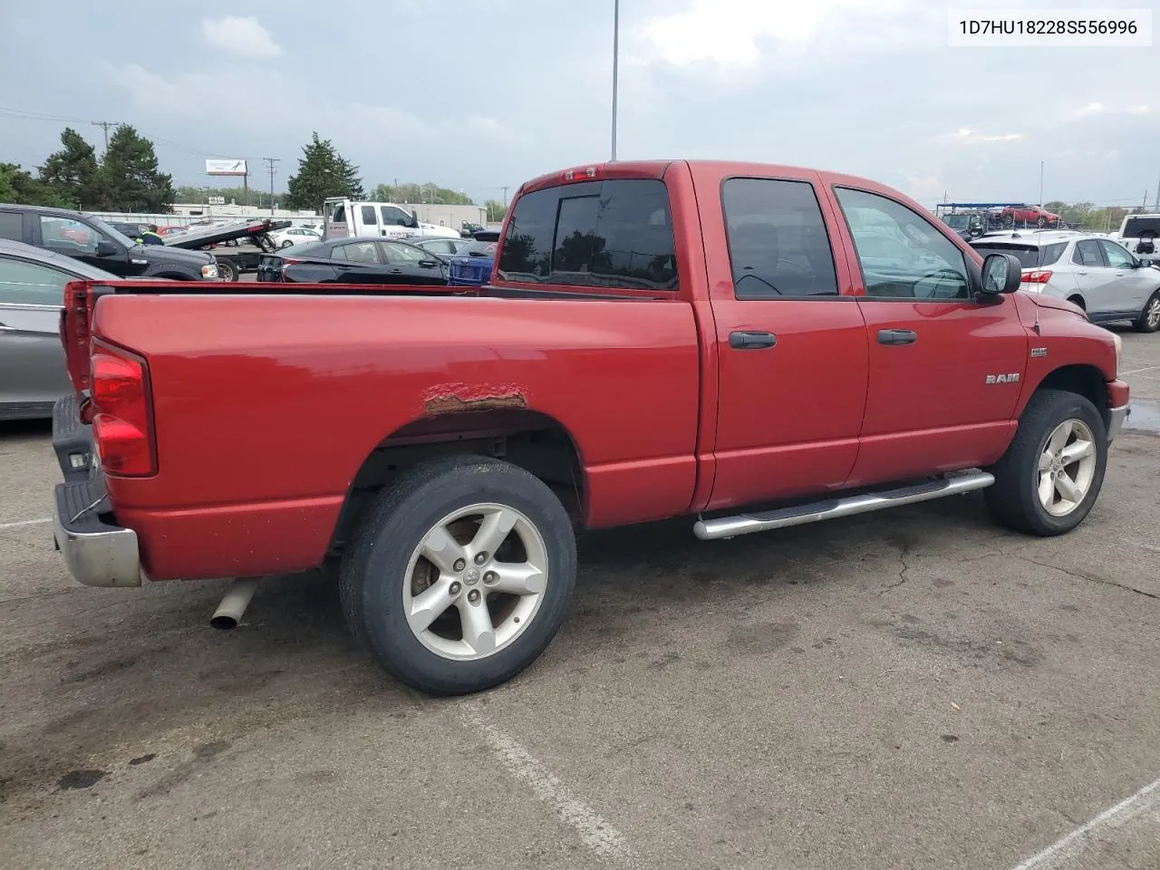 2008 Dodge Ram 1500 St VIN: 1D7HU18228S556996 Lot: 72511324