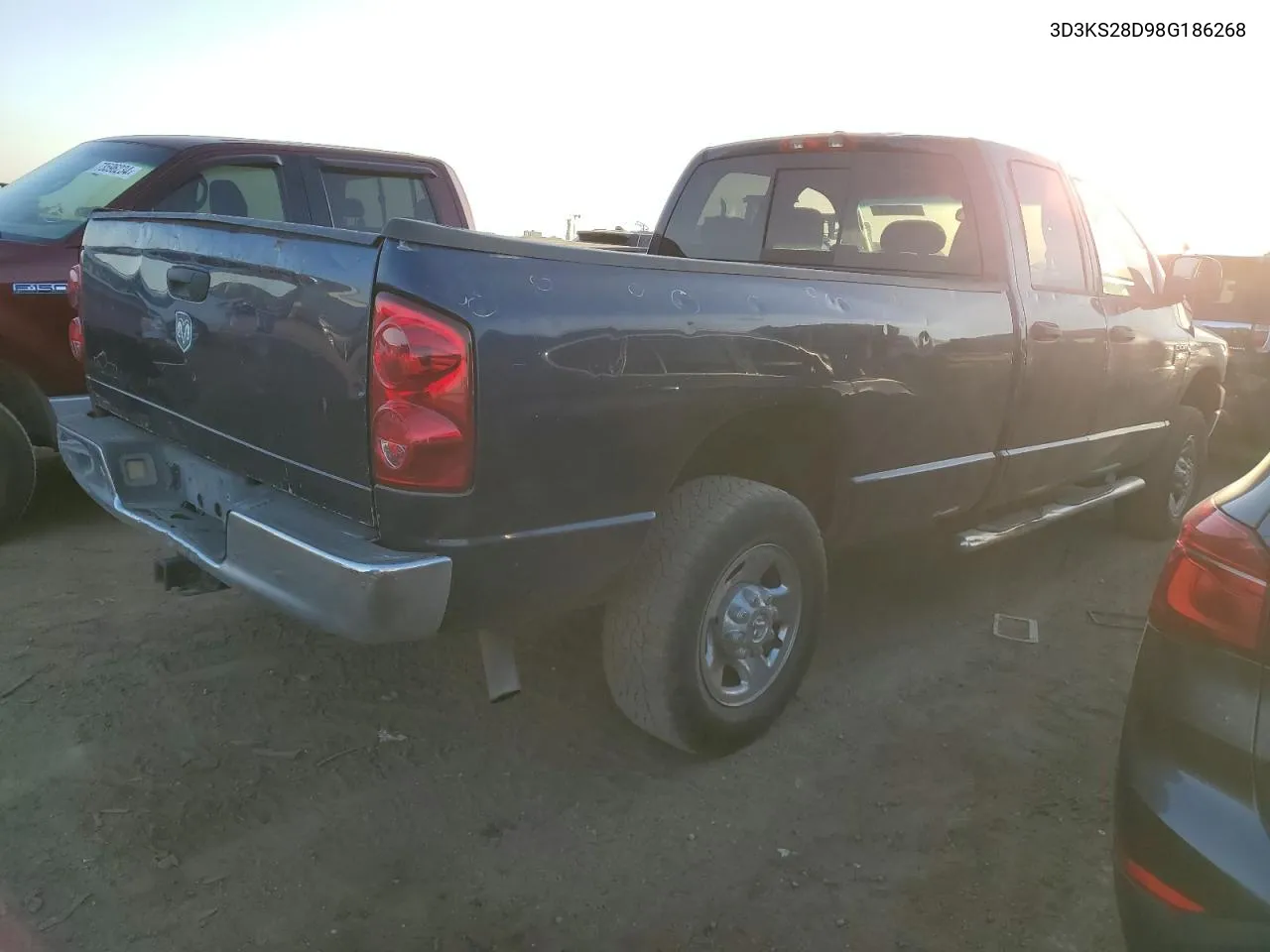 2008 Dodge Ram 2500 St VIN: 3D3KS28D98G186268 Lot: 72557024