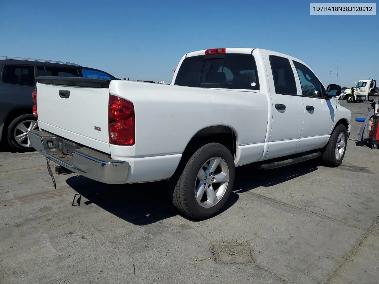 1D7HA18N38J120912 2008 Dodge Ram 1500 St