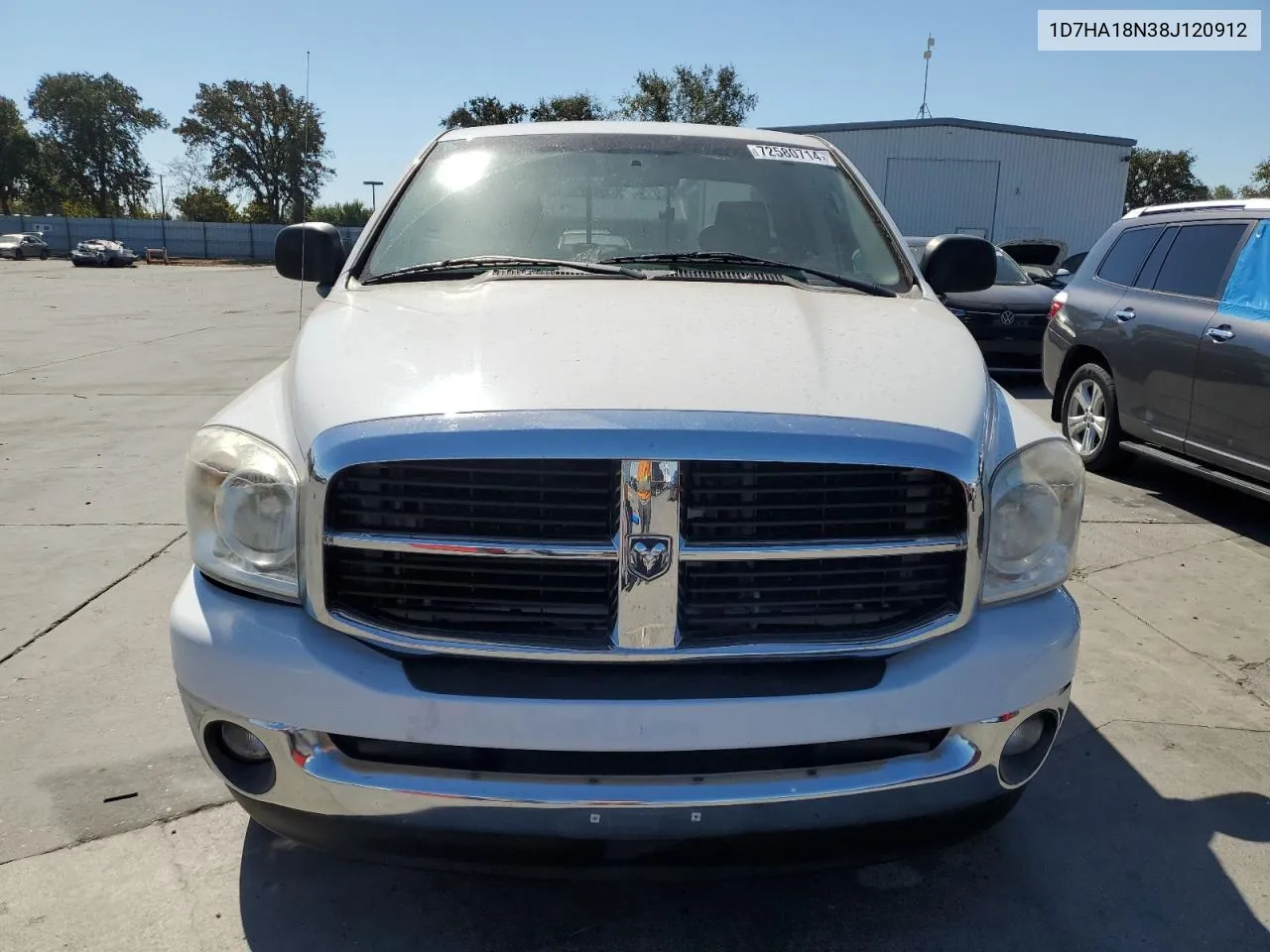 1D7HA18N38J120912 2008 Dodge Ram 1500 St