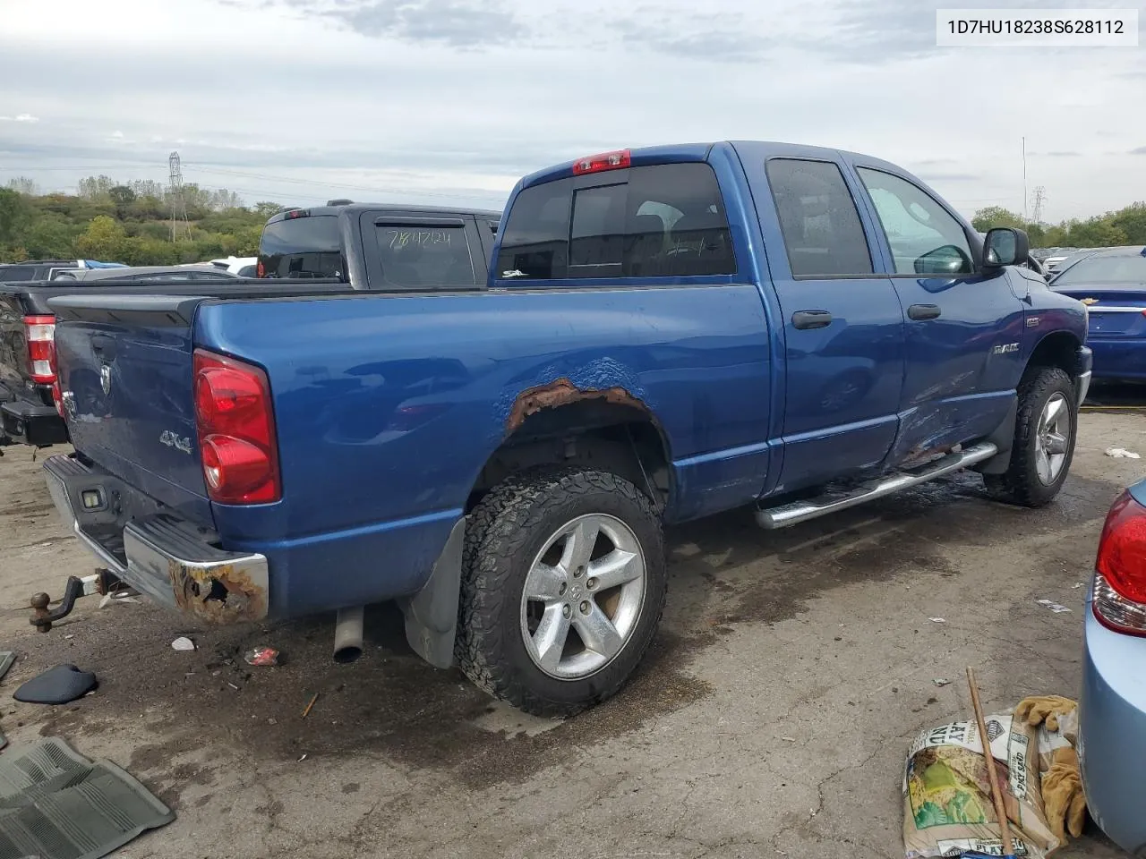 2008 Dodge Ram 1500 St VIN: 1D7HU18238S628112 Lot: 72626774