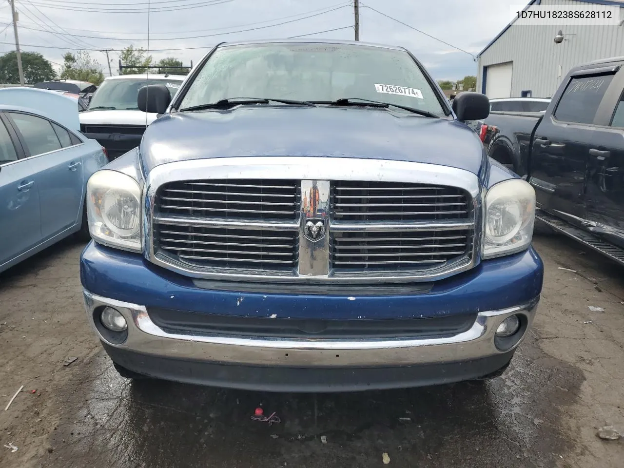 2008 Dodge Ram 1500 St VIN: 1D7HU18238S628112 Lot: 72626774