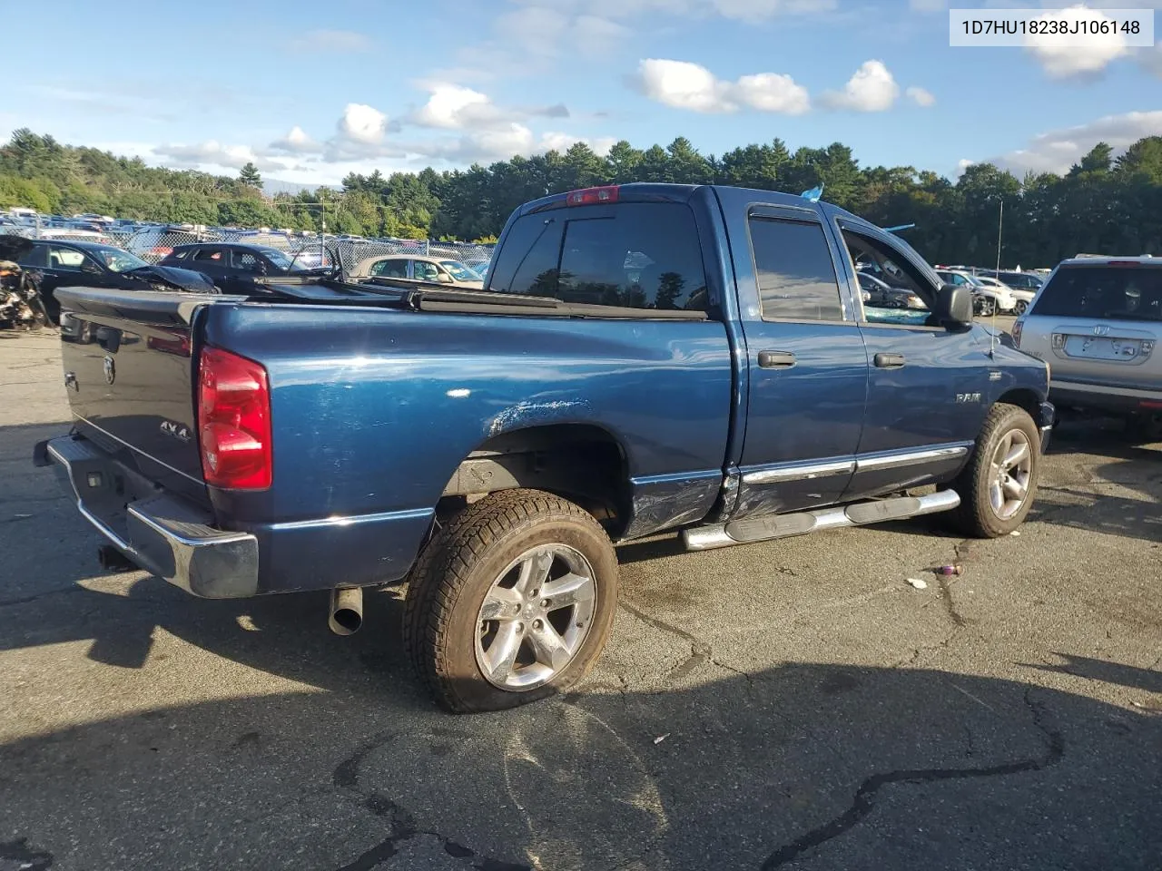 2008 Dodge Ram 1500 St VIN: 1D7HU18238J106148 Lot: 72678644