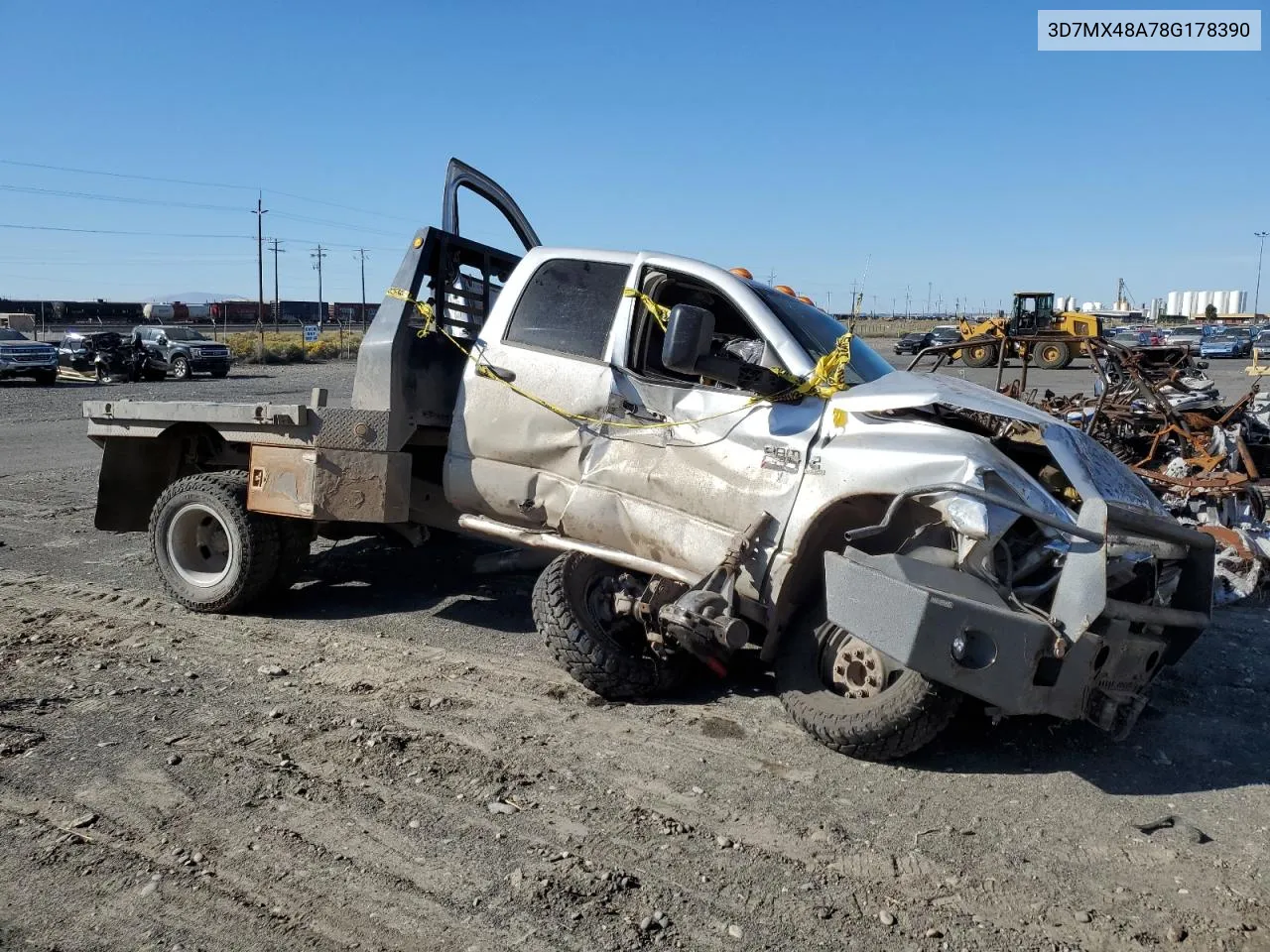 2008 Dodge Ram 3500 St VIN: 3D7MX48A78G178390 Lot: 72785864