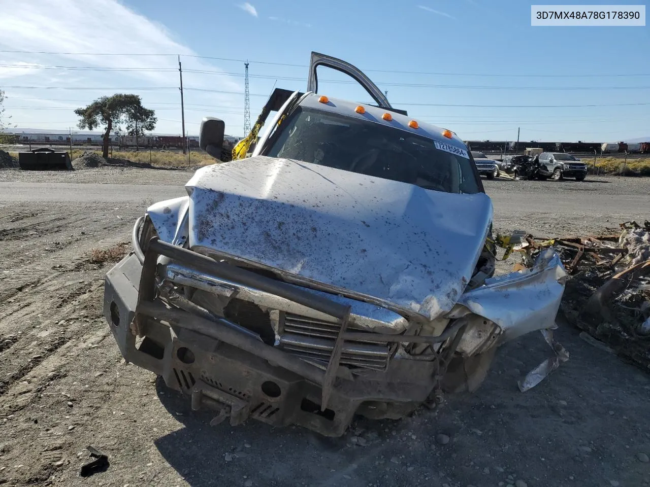 2008 Dodge Ram 3500 St VIN: 3D7MX48A78G178390 Lot: 72785864