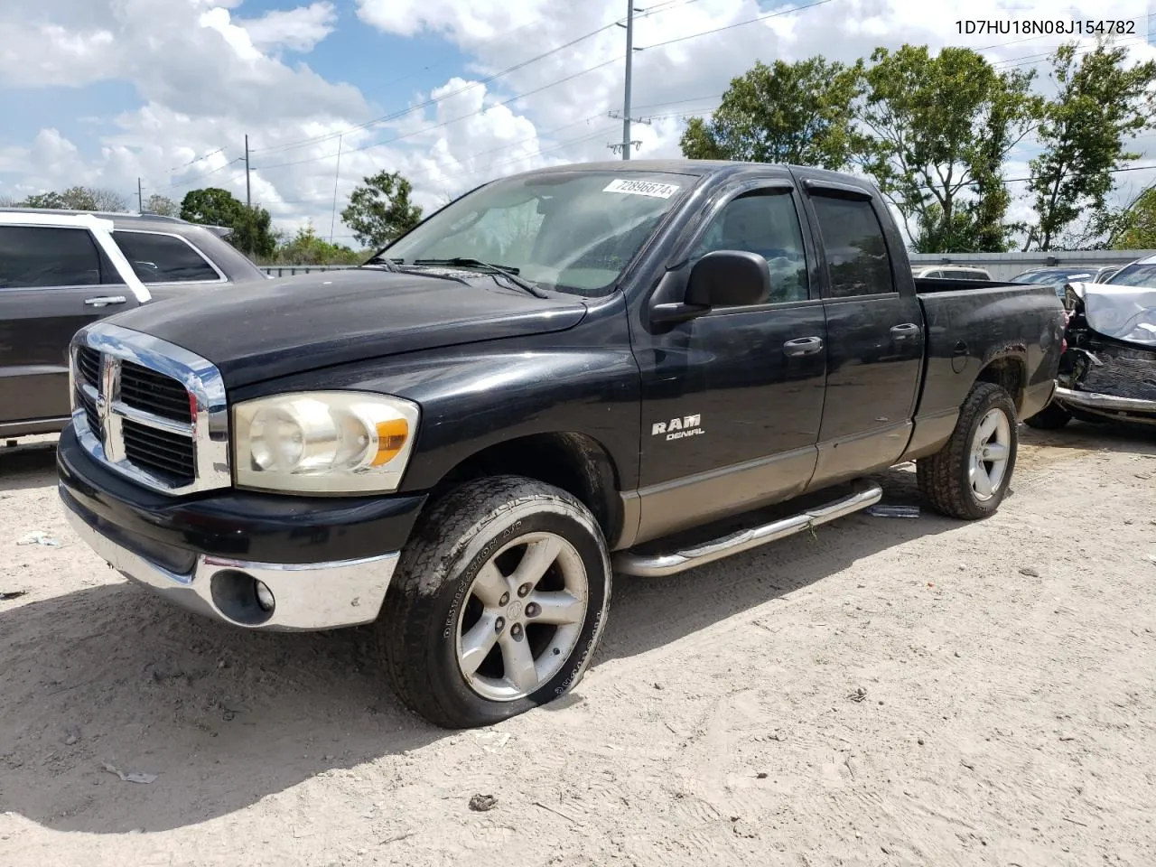 1D7HU18N08J154782 2008 Dodge Ram 1500 St