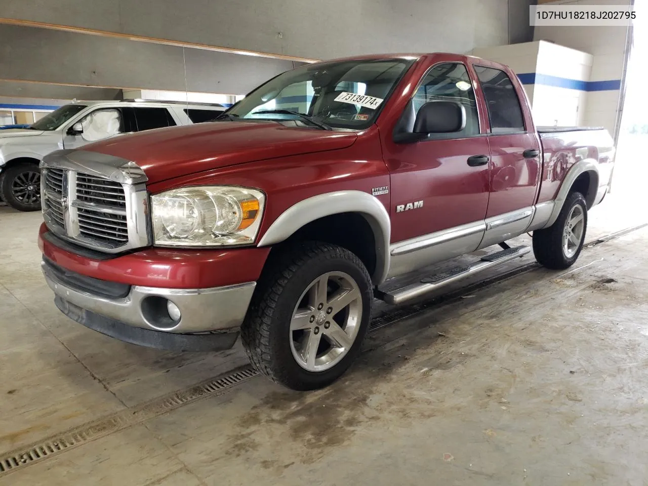 2008 Dodge Ram 1500 St VIN: 1D7HU18218J202795 Lot: 73139174