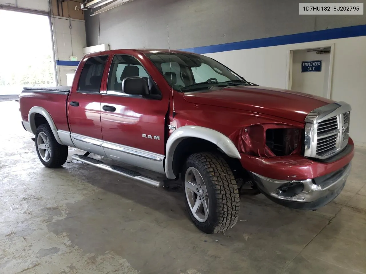 2008 Dodge Ram 1500 St VIN: 1D7HU18218J202795 Lot: 73139174