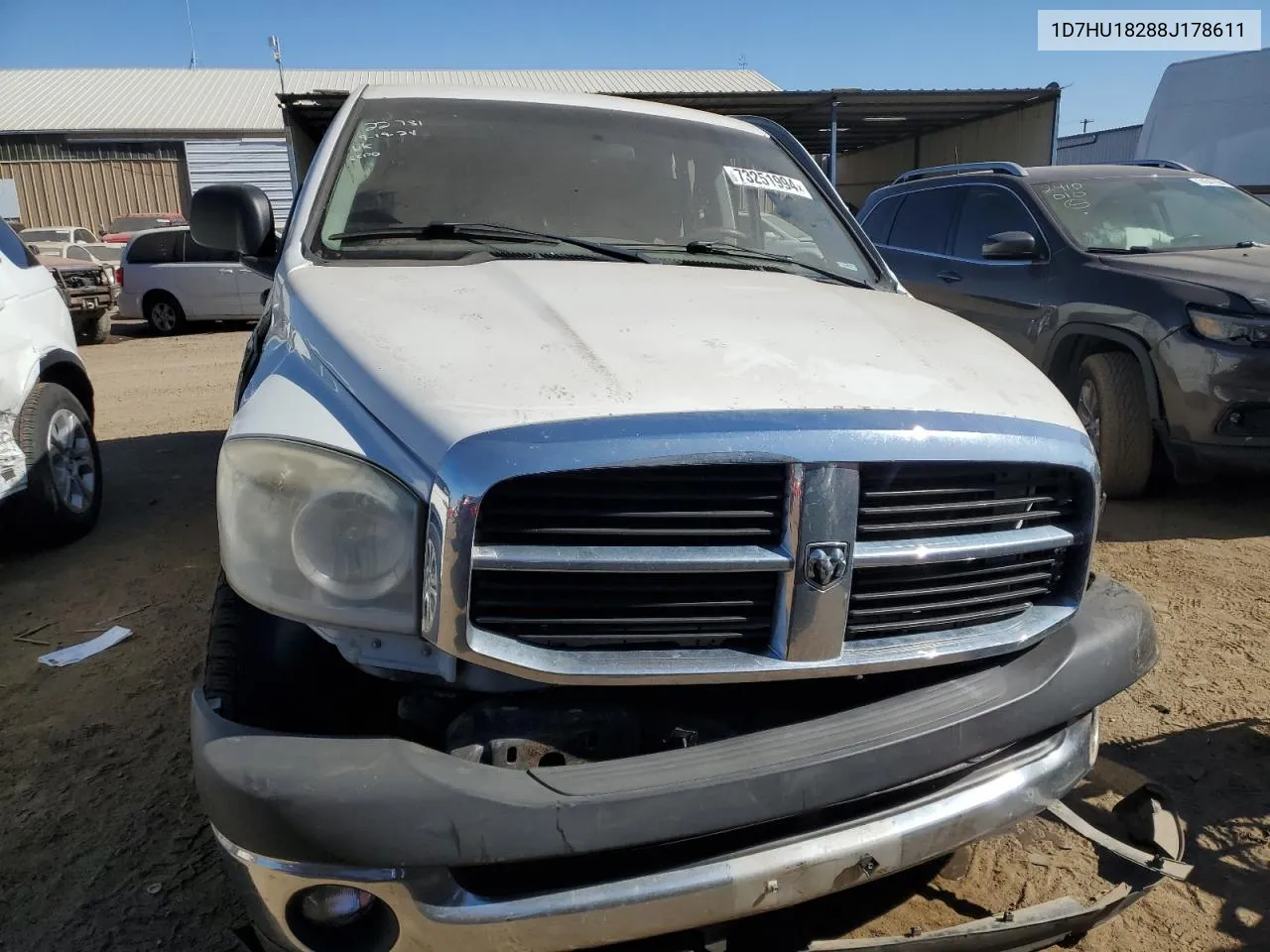 2008 Dodge Ram 1500 St VIN: 1D7HU18288J178611 Lot: 73251994