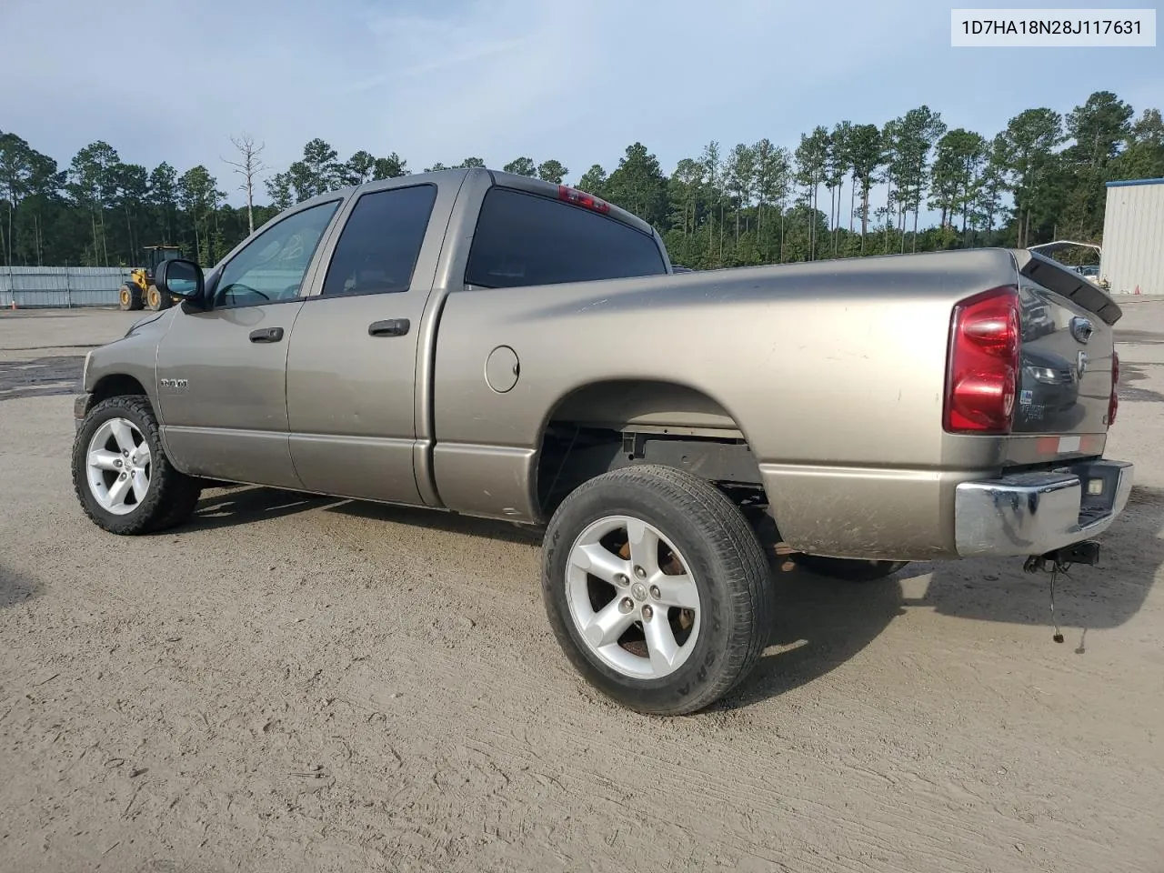 2008 Dodge Ram 1500 St VIN: 1D7HA18N28J117631 Lot: 73342754