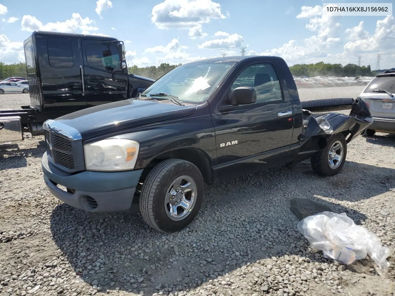 2008 Dodge Ram 1500 St VIN: 1D7HA16KX8J156962 Lot: 73376794