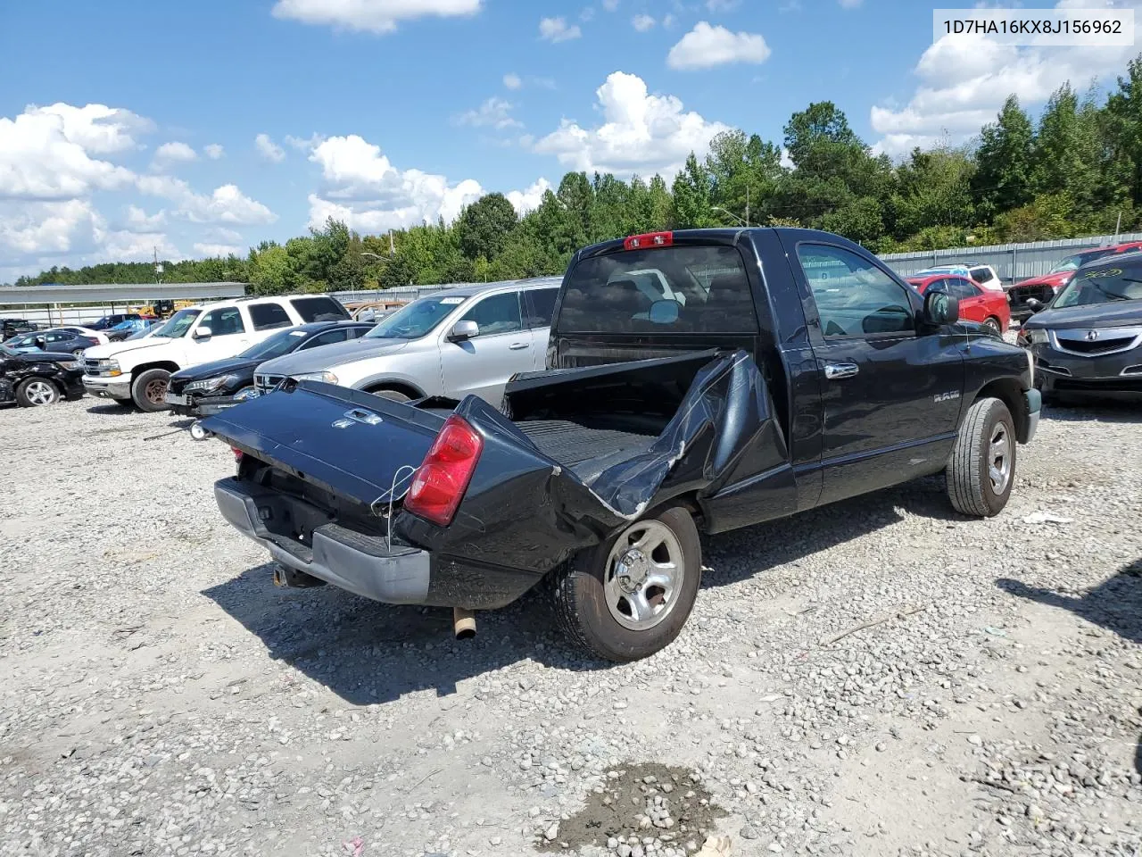 2008 Dodge Ram 1500 St VIN: 1D7HA16KX8J156962 Lot: 73376794