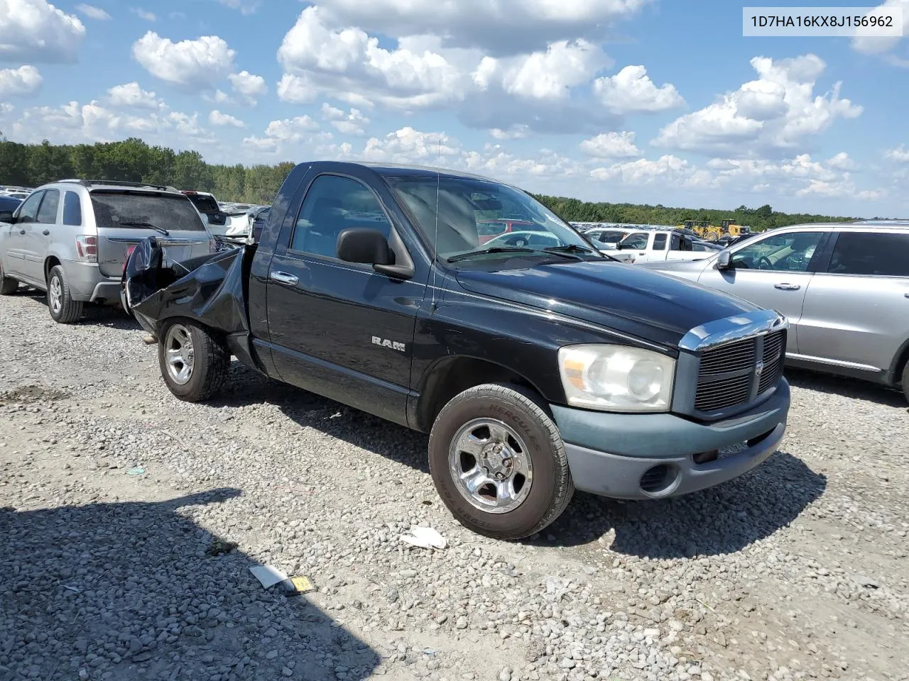 2008 Dodge Ram 1500 St VIN: 1D7HA16KX8J156962 Lot: 73376794