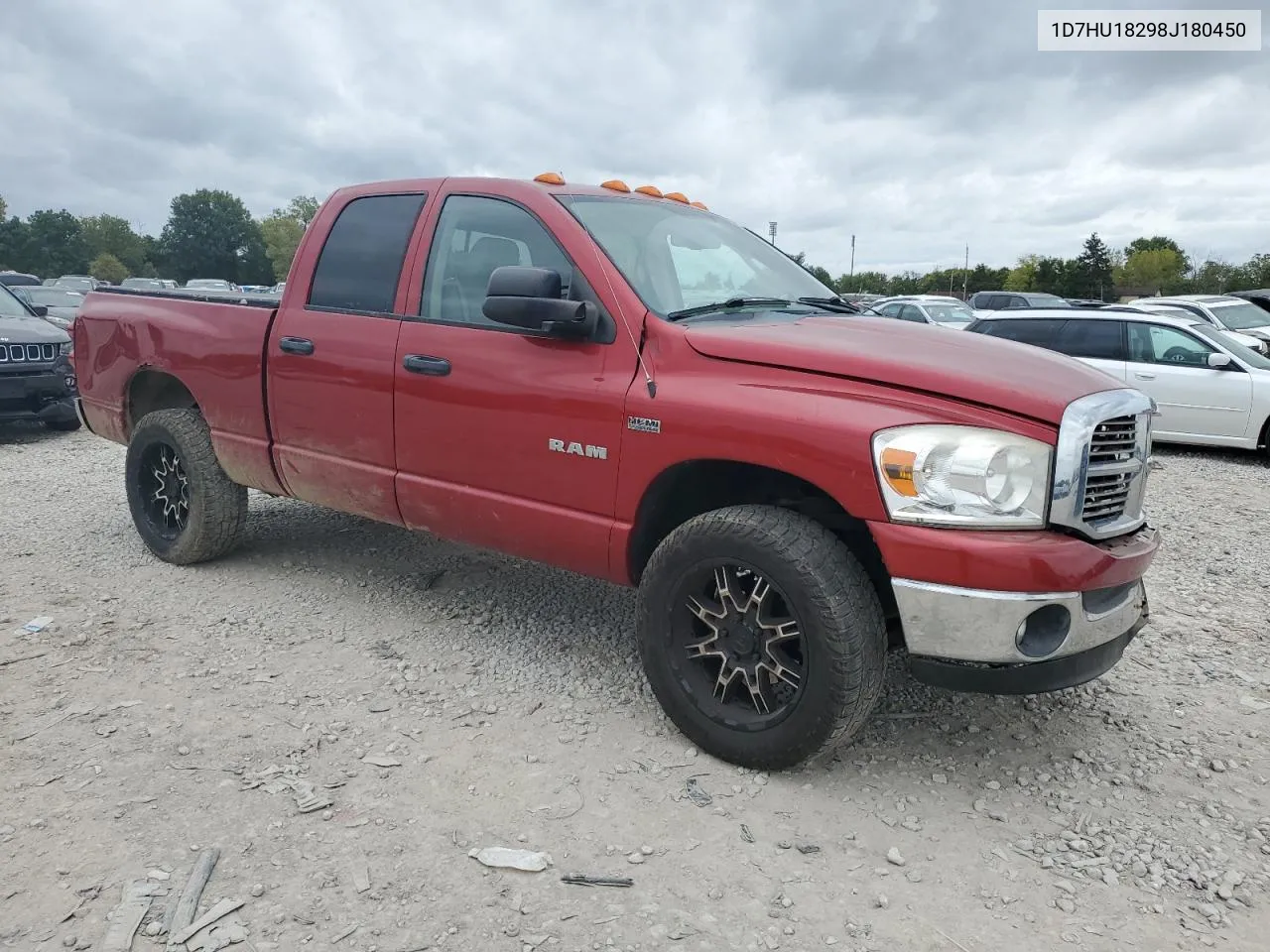 2008 Dodge Ram 1500 St VIN: 1D7HU18298J180450 Lot: 73383854