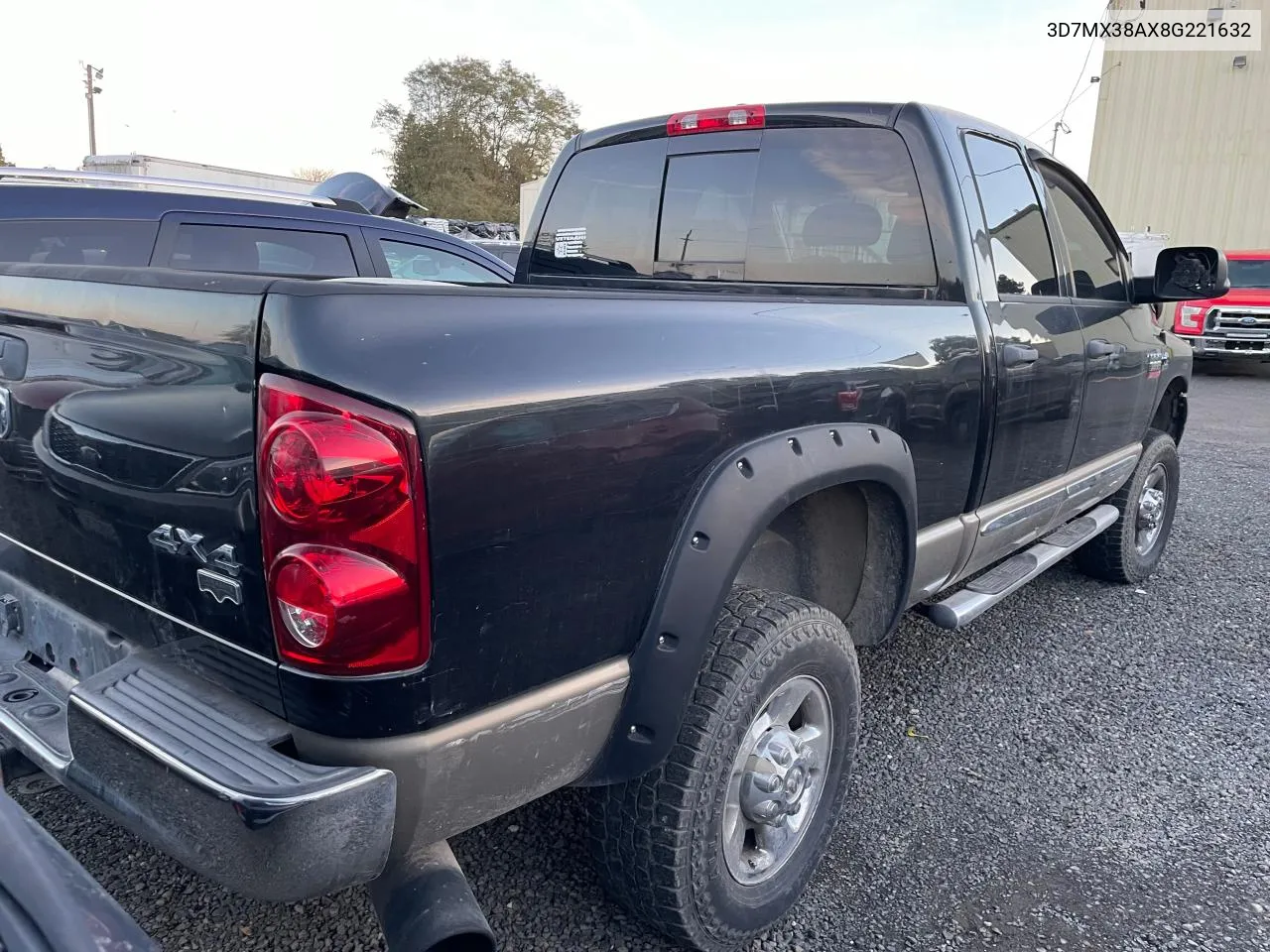 2008 Dodge Ram 3500 St VIN: 3D7MX38AX8G221632 Lot: 73439784