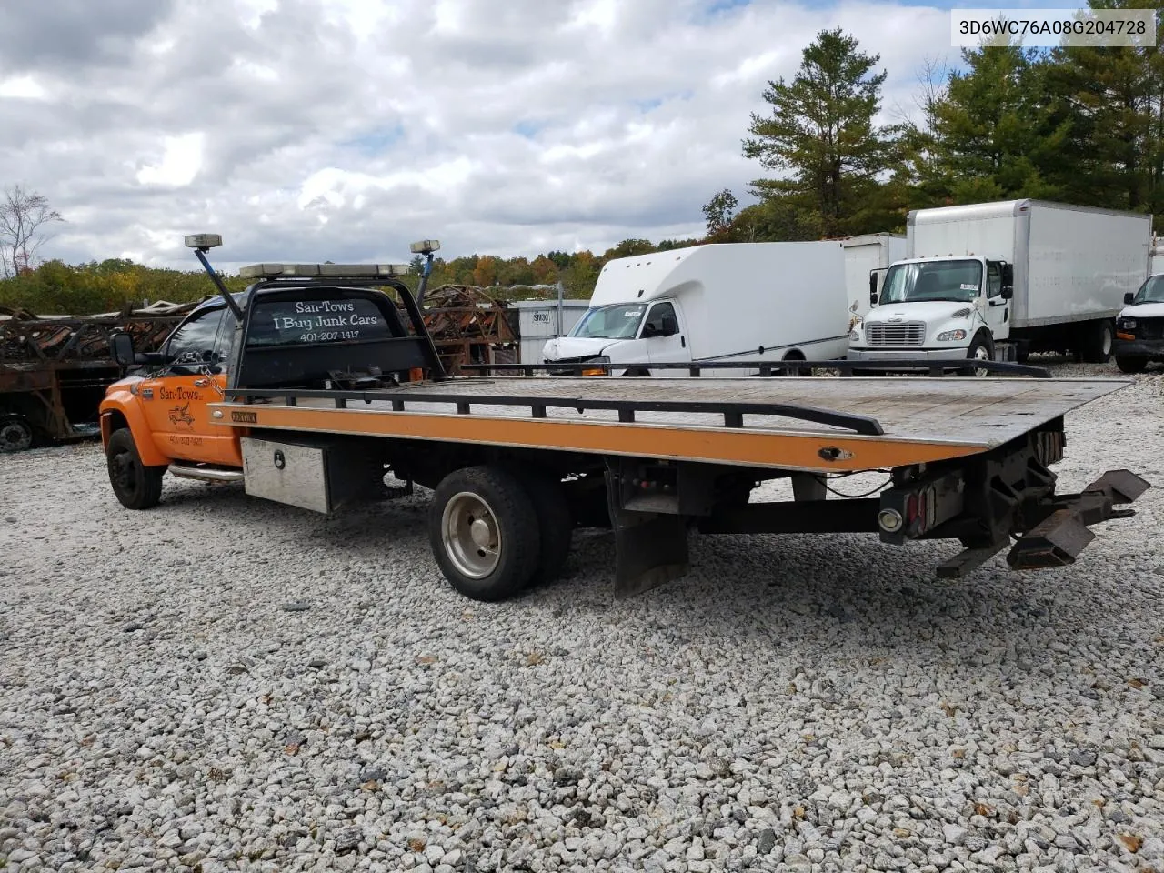 2008 Dodge Ram 5500 St VIN: 3D6WC76A08G204728 Lot: 73509134