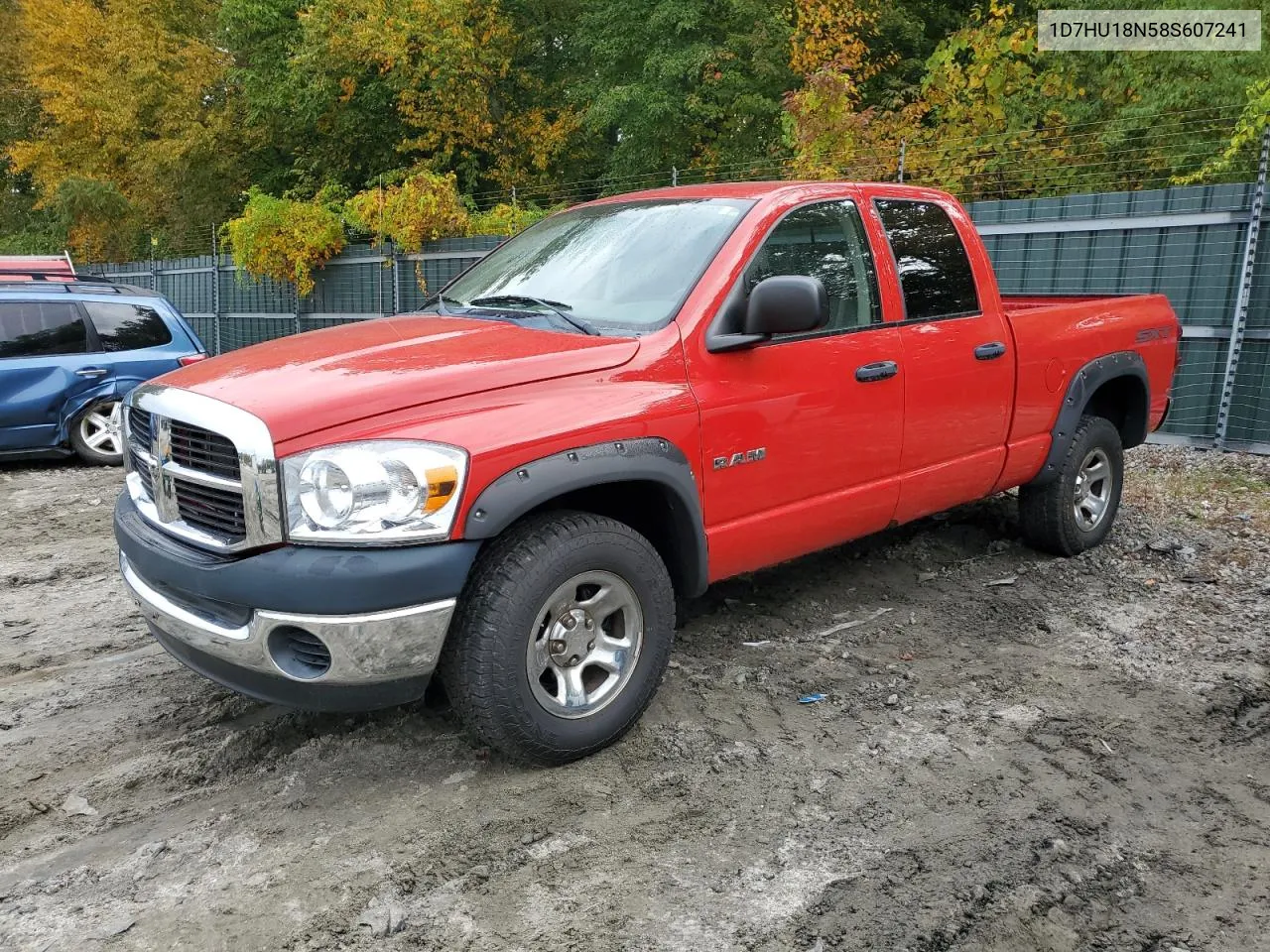 2008 Dodge Ram 1500 St VIN: 1D7HU18N58S607241 Lot: 73886414