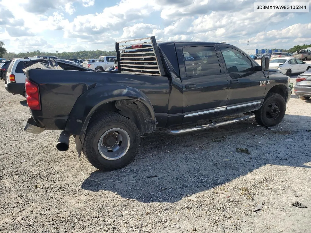 2008 Dodge Ram 3500 VIN: 3D3MX49A98G105344 Lot: 74003044