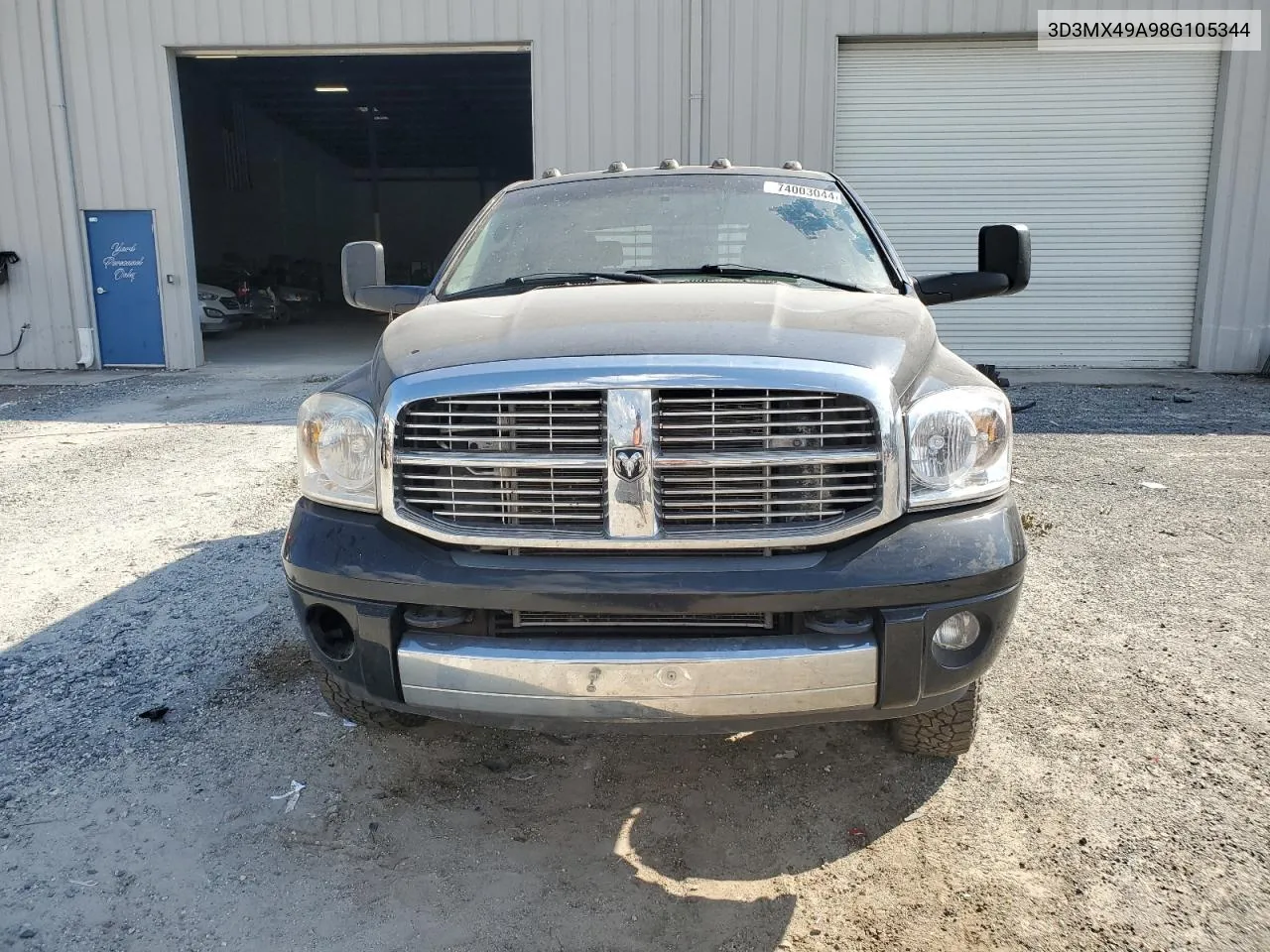 2008 Dodge Ram 3500 VIN: 3D3MX49A98G105344 Lot: 74003044