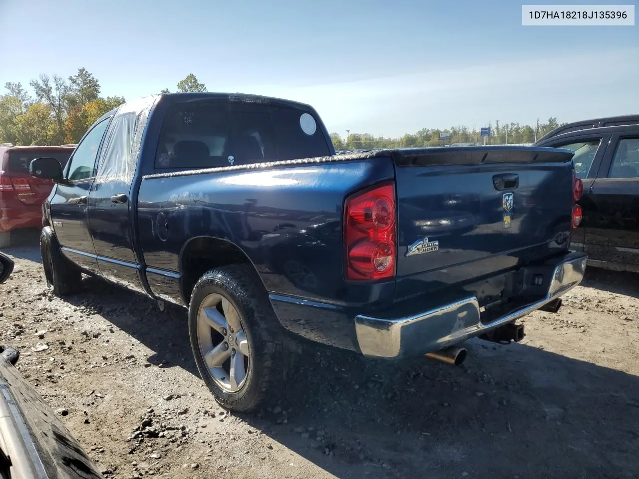 2008 Dodge Ram 1500 St VIN: 1D7HA18218J135396 Lot: 74236054