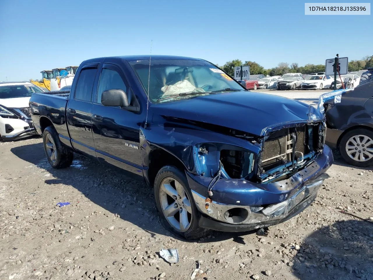 2008 Dodge Ram 1500 St VIN: 1D7HA18218J135396 Lot: 74236054