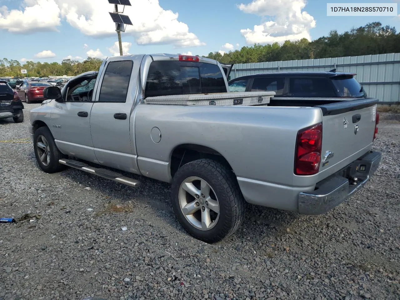 2008 Dodge Ram 1500 St VIN: 1D7HA18N28S570710 Lot: 74364864