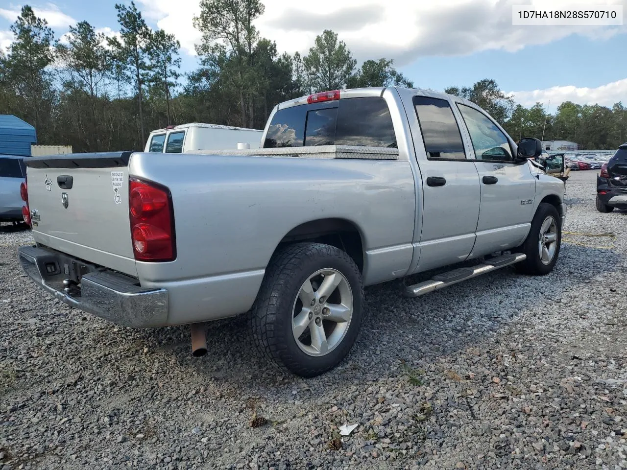 2008 Dodge Ram 1500 St VIN: 1D7HA18N28S570710 Lot: 74364864