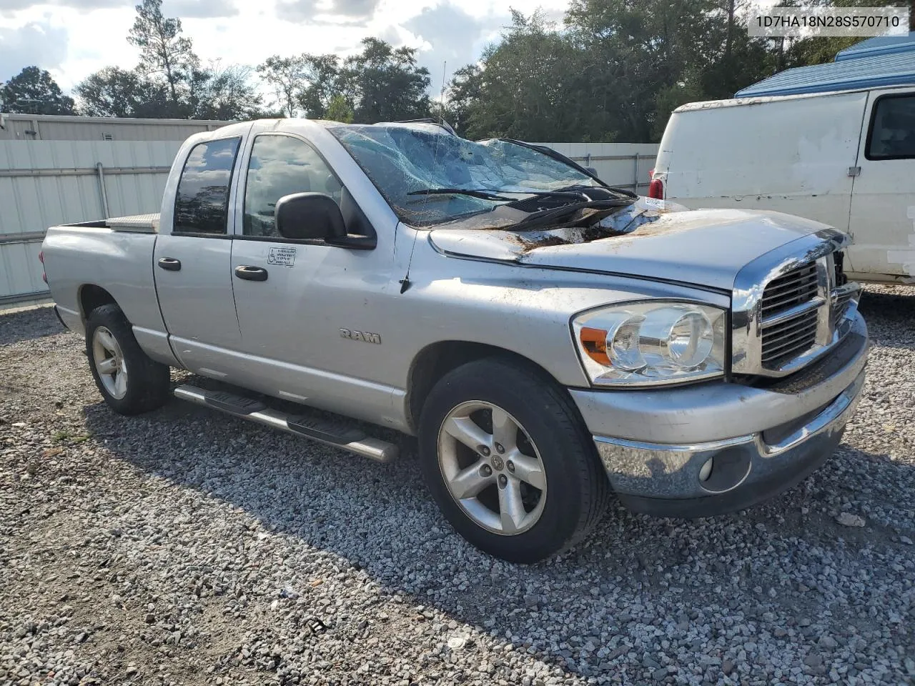 2008 Dodge Ram 1500 St VIN: 1D7HA18N28S570710 Lot: 74364864