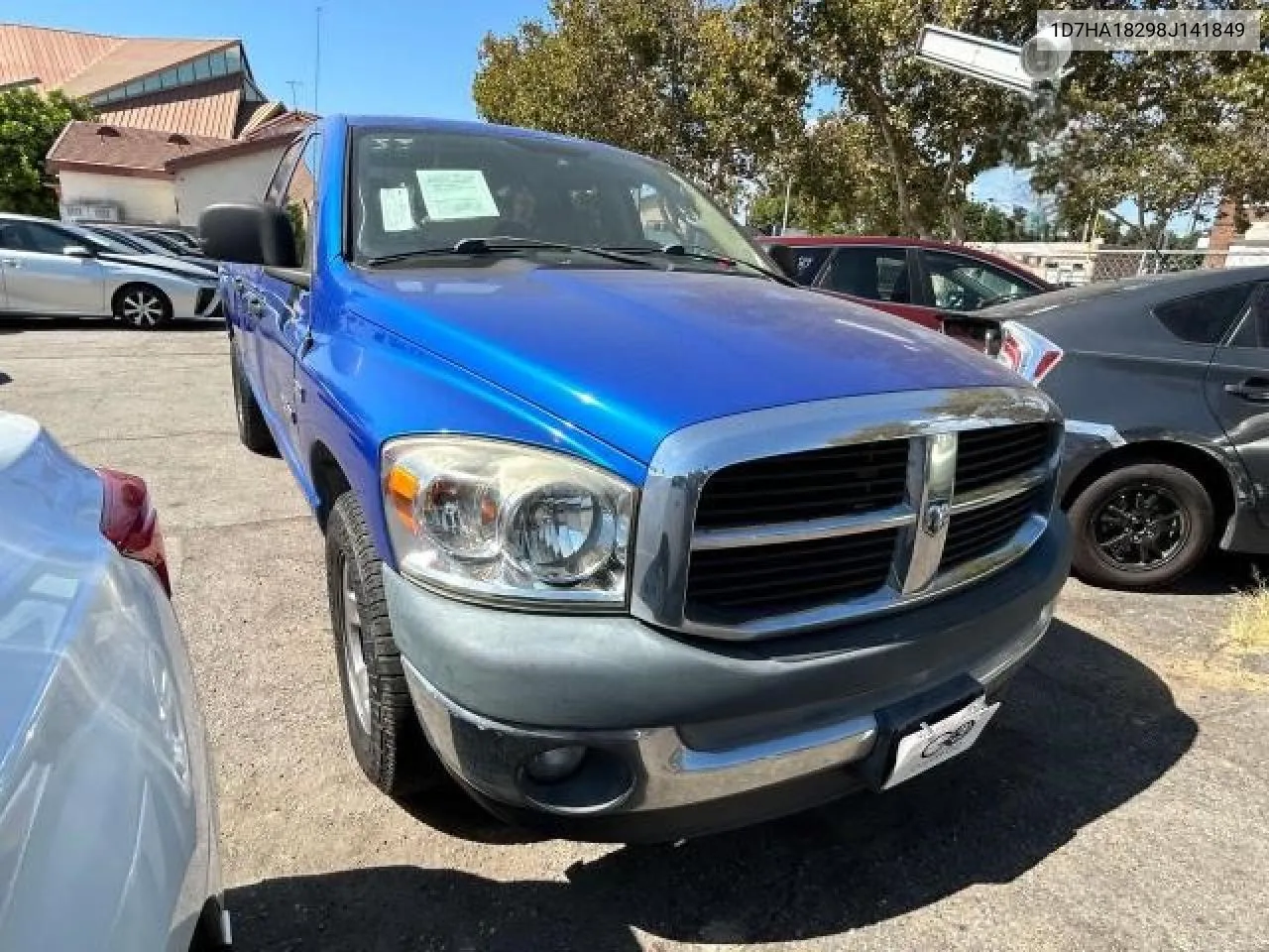 2008 Dodge Ram 1500 St VIN: 1D7HA18298J141849 Lot: 74638404