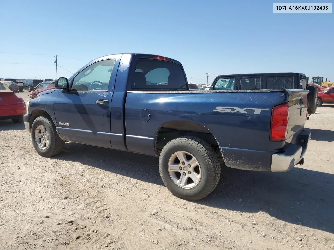 2008 Dodge Ram 1500 St VIN: 1D7HA16KX8J132435 Lot: 74639194