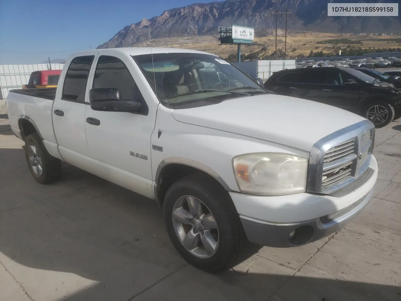 2008 Dodge Ram 1500 St VIN: 1D7HU18218S599158 Lot: 74732704