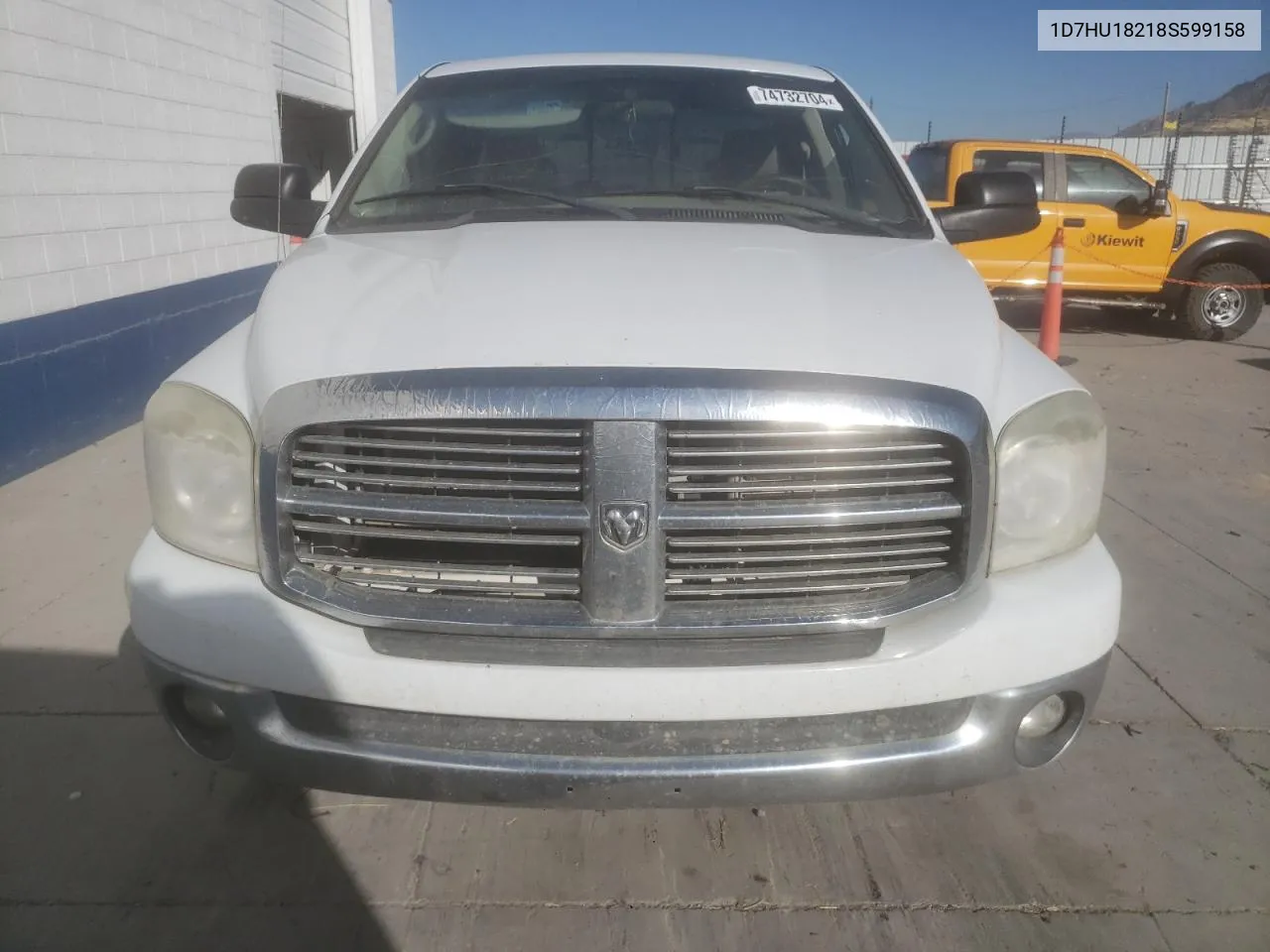 2008 Dodge Ram 1500 St VIN: 1D7HU18218S599158 Lot: 74732704