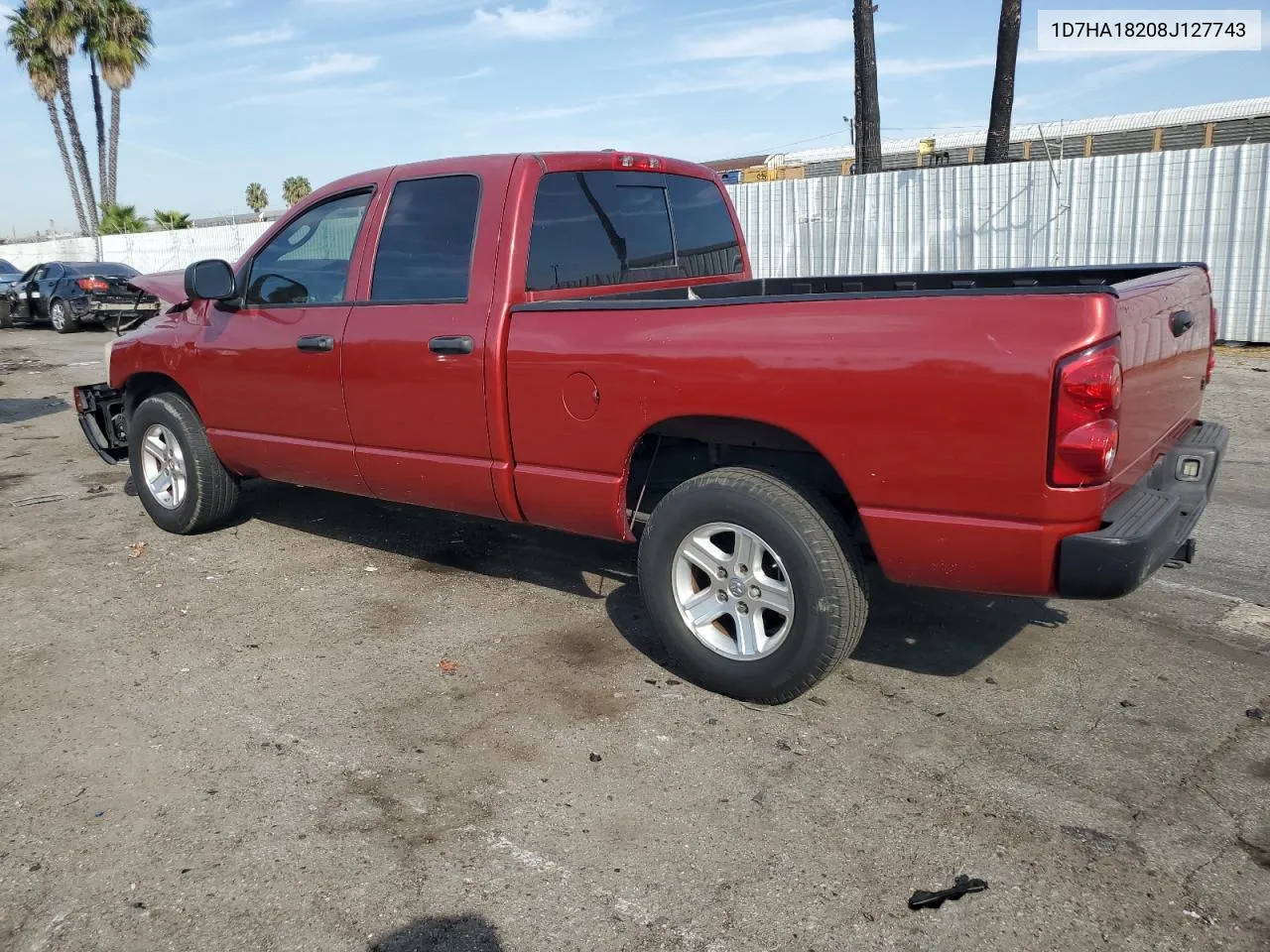 1D7HA18208J127743 2008 Dodge Ram 1500 St