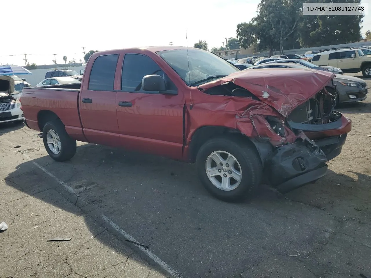 1D7HA18208J127743 2008 Dodge Ram 1500 St