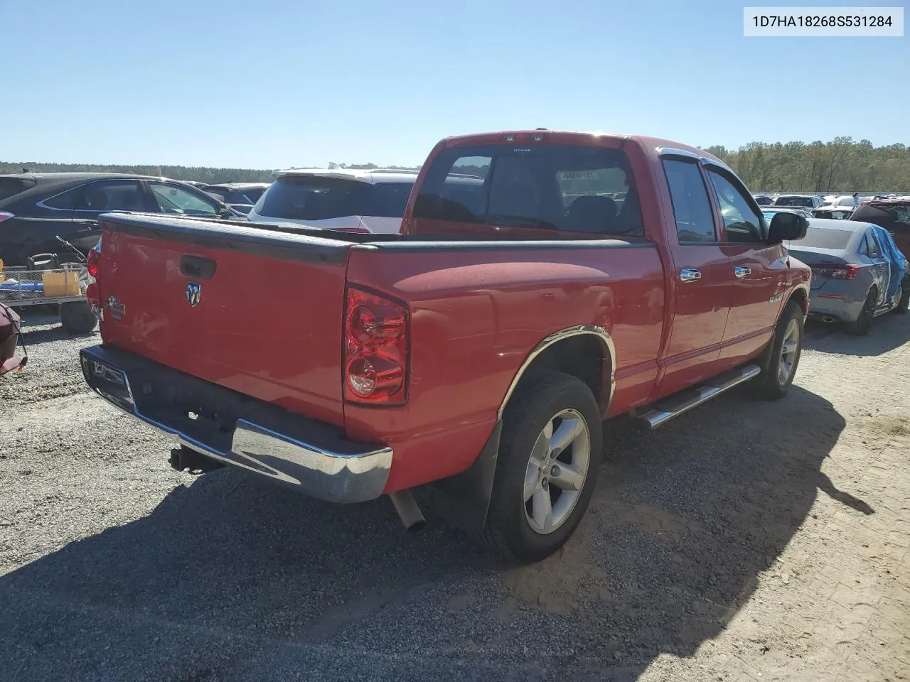 2008 Dodge Ram 1500 St VIN: 1D7HA18268S531284 Lot: 75114304