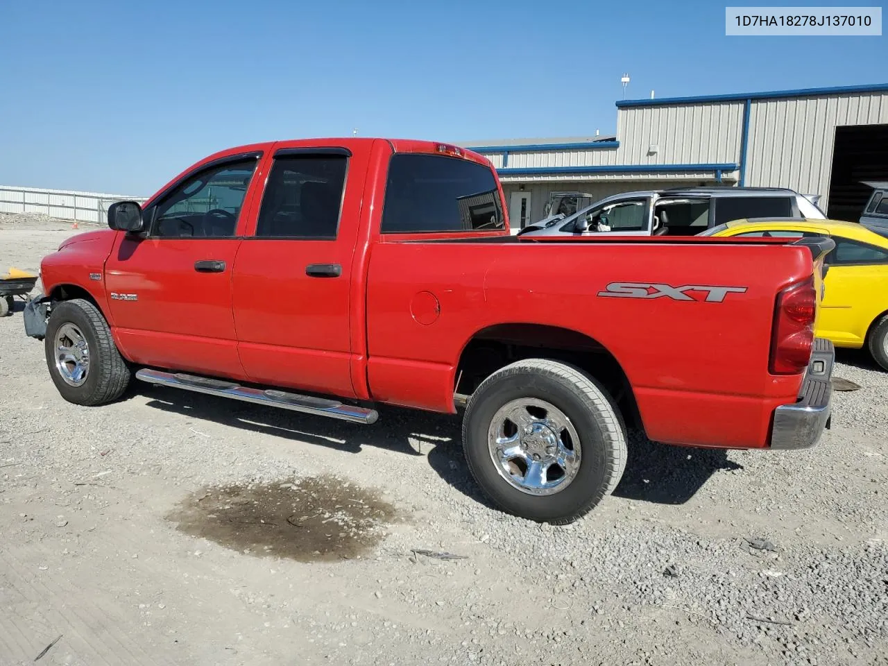 2008 Dodge Ram 1500 St VIN: 1D7HA18278J137010 Lot: 75252464